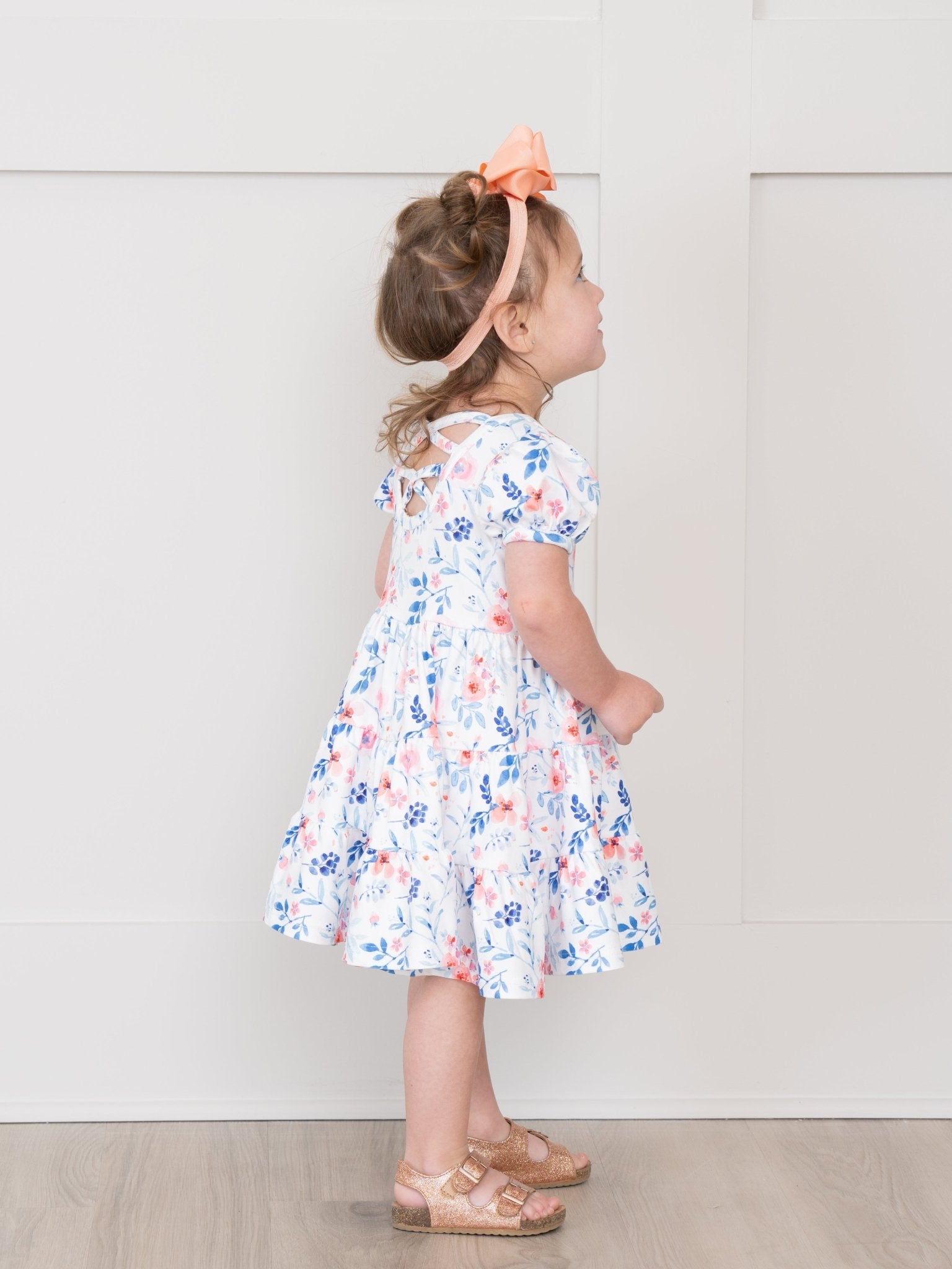 Tiered Buttercup Ruffle Dress - Marie Nicole Clothing