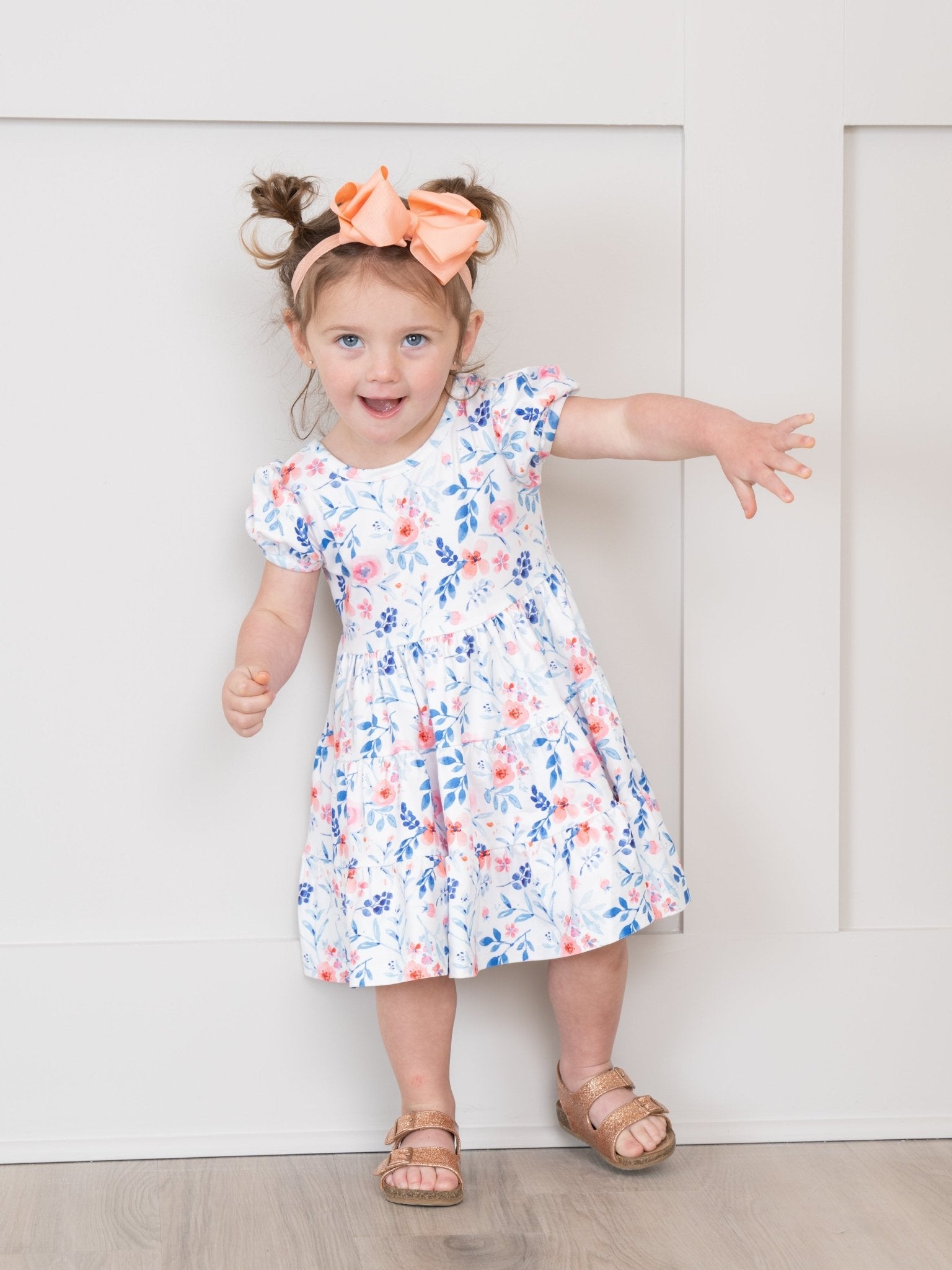 Tiered Buttercup Ruffle Dress - Marie Nicole Clothing