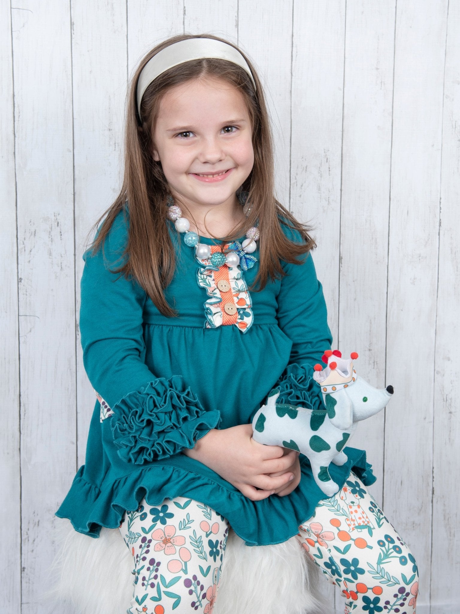 MNC Royal Pups™ - Icing Ruffle Outfit - Marie Nicole Clothing