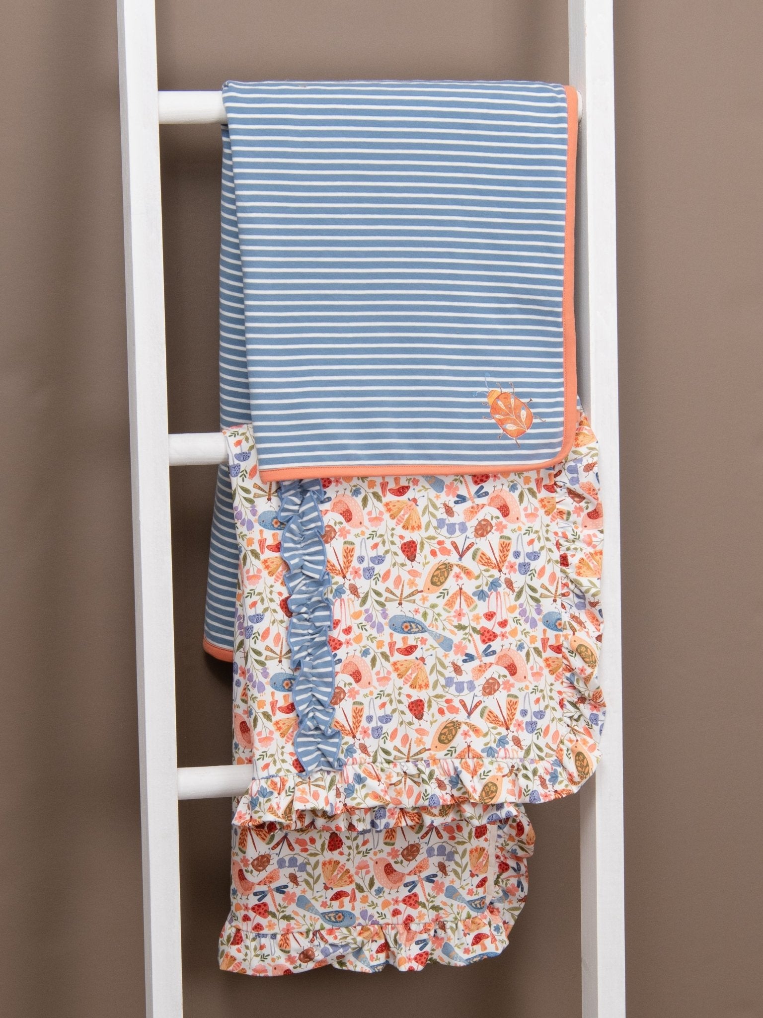 Tennessee Garden Striped Blanket - Marie Nicole Clothing