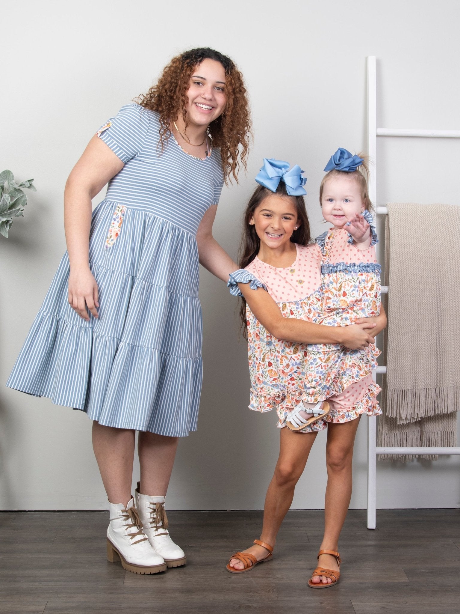 Tennessee Garden Ruffle Romper - Marie Nicole Clothing