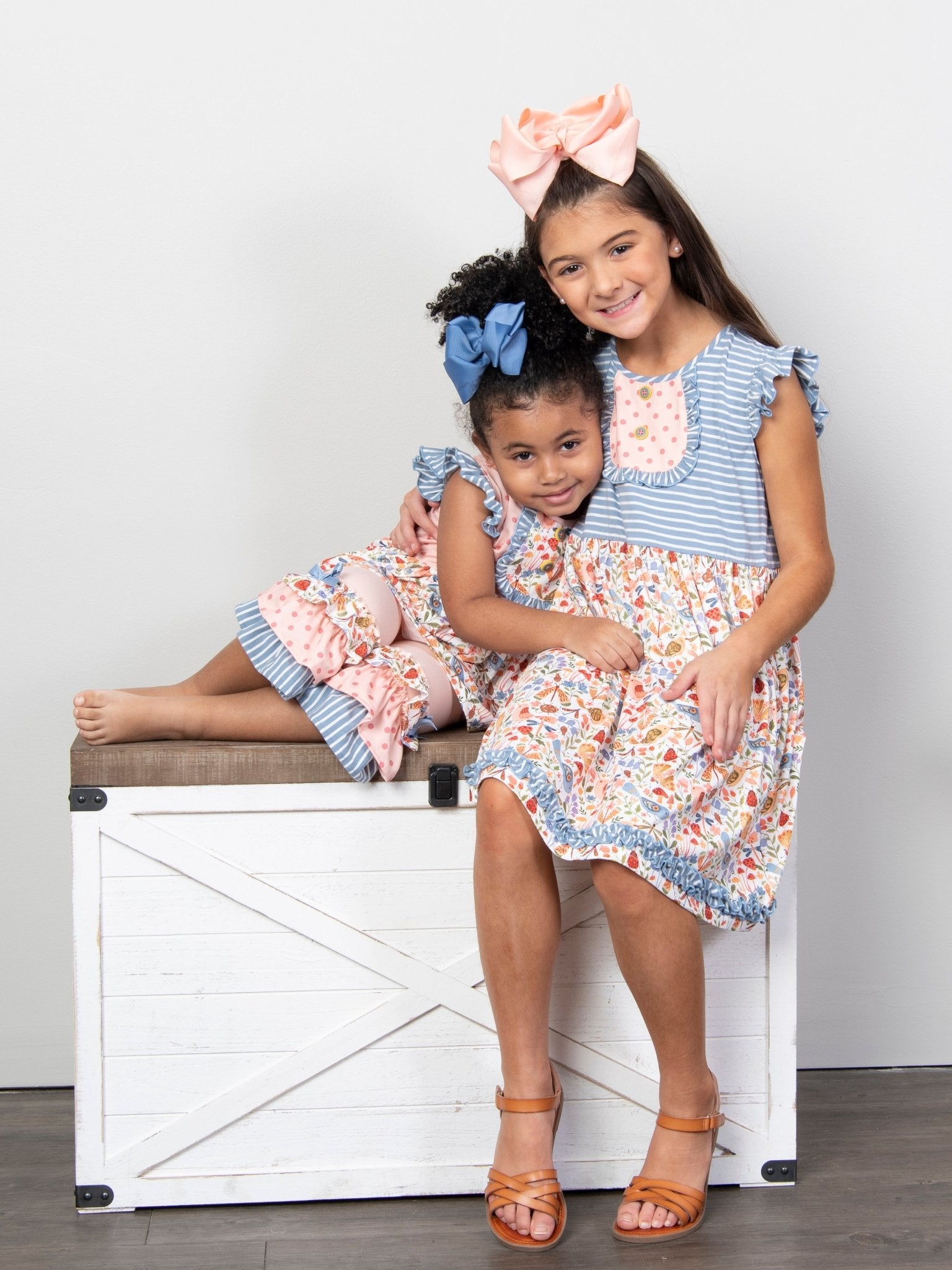Tennessee Garden Ruffle Dress - Marie Nicole Clothing