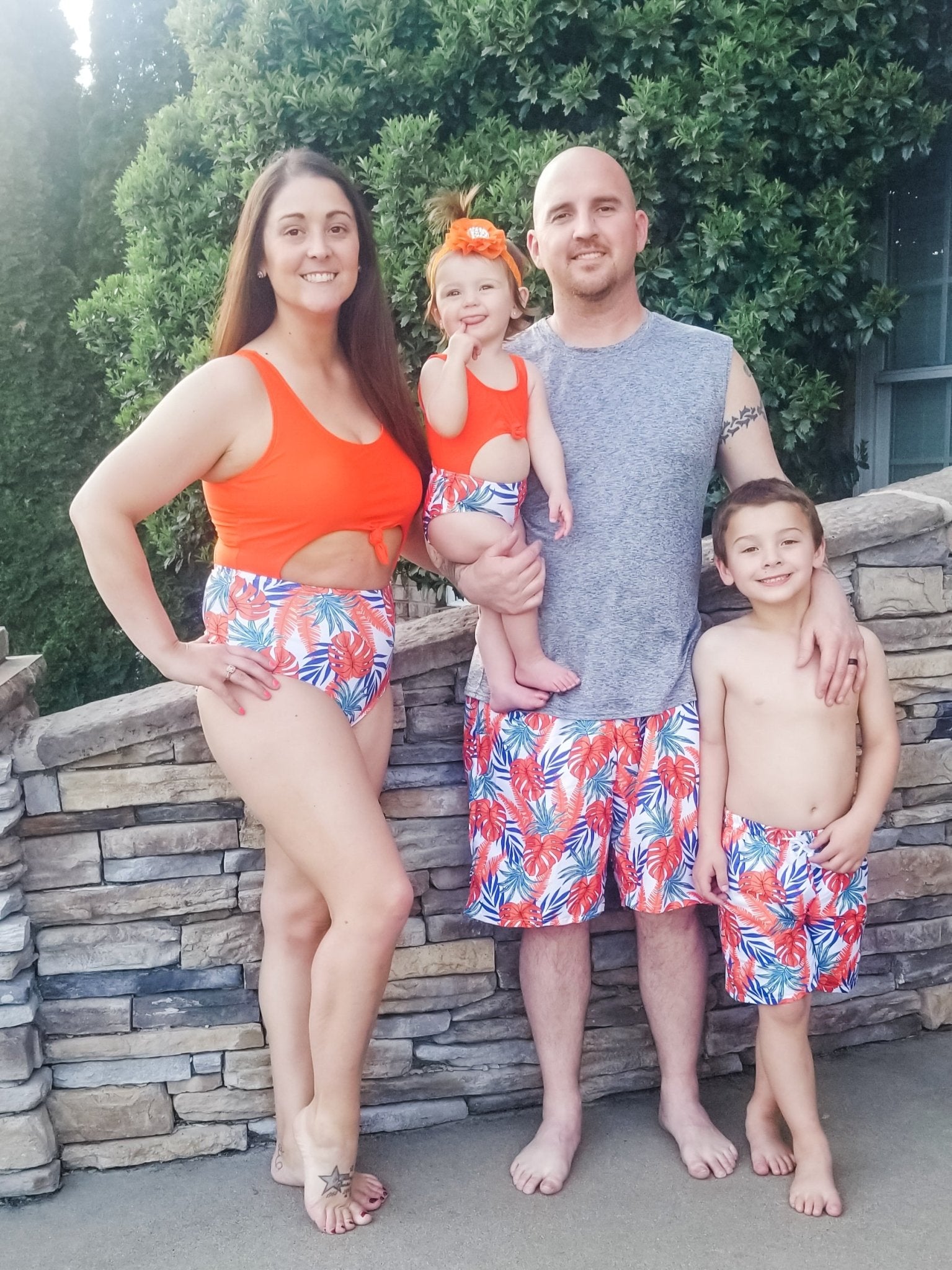 Family Tropical Swimsuit - Marie Nicole Clothing