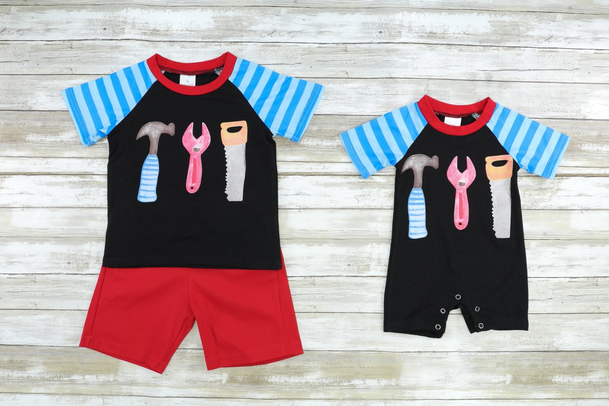 Tools Shirt & Shorts Outfit - Marie Nicole Clothing