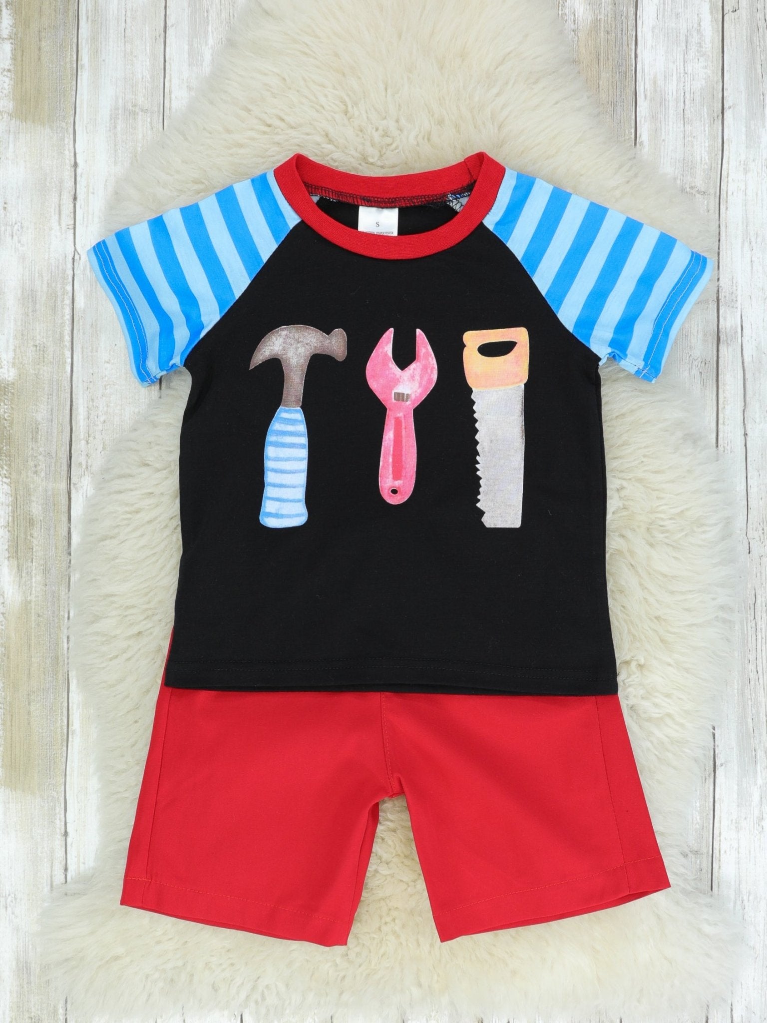 Tools Shirt & Shorts Outfit - Marie Nicole Clothing