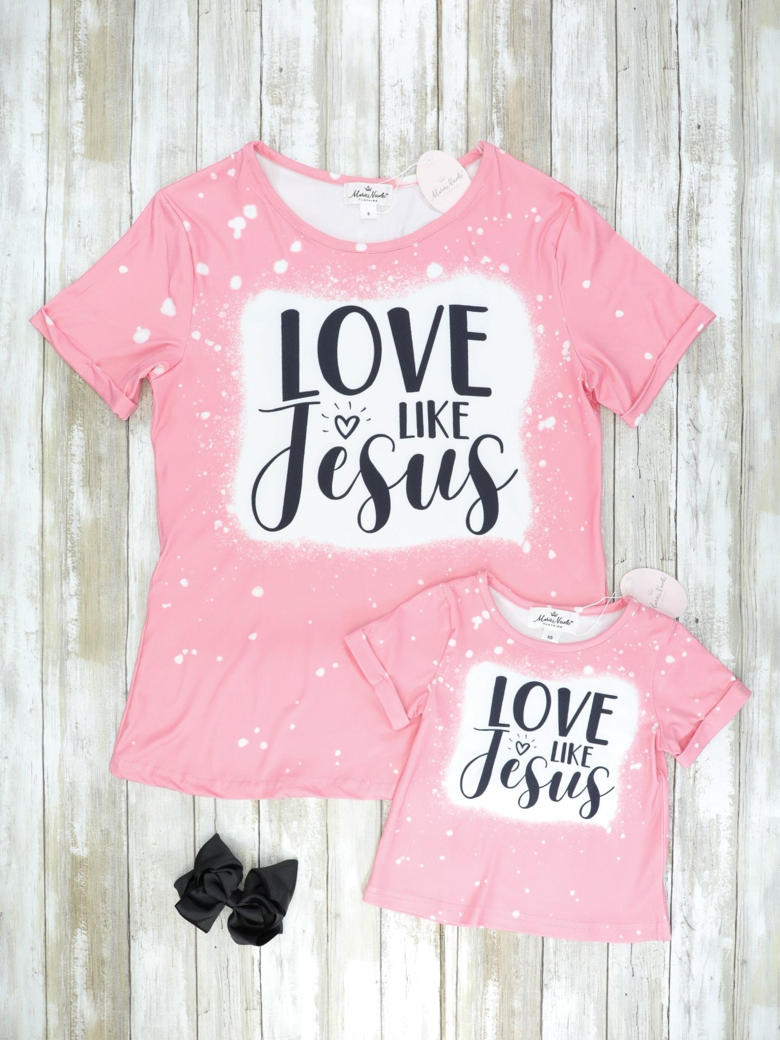 Mom & Me Love Like Jesus Shirt - Marie Nicole Clothing