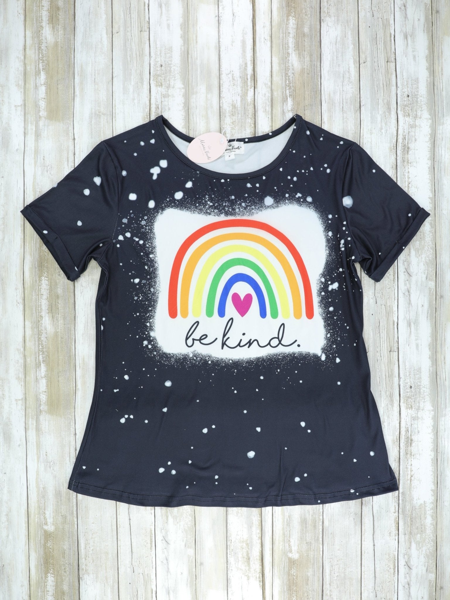Mom & Me Distressed Be Kind Shirt - Marie Nicole Clothing