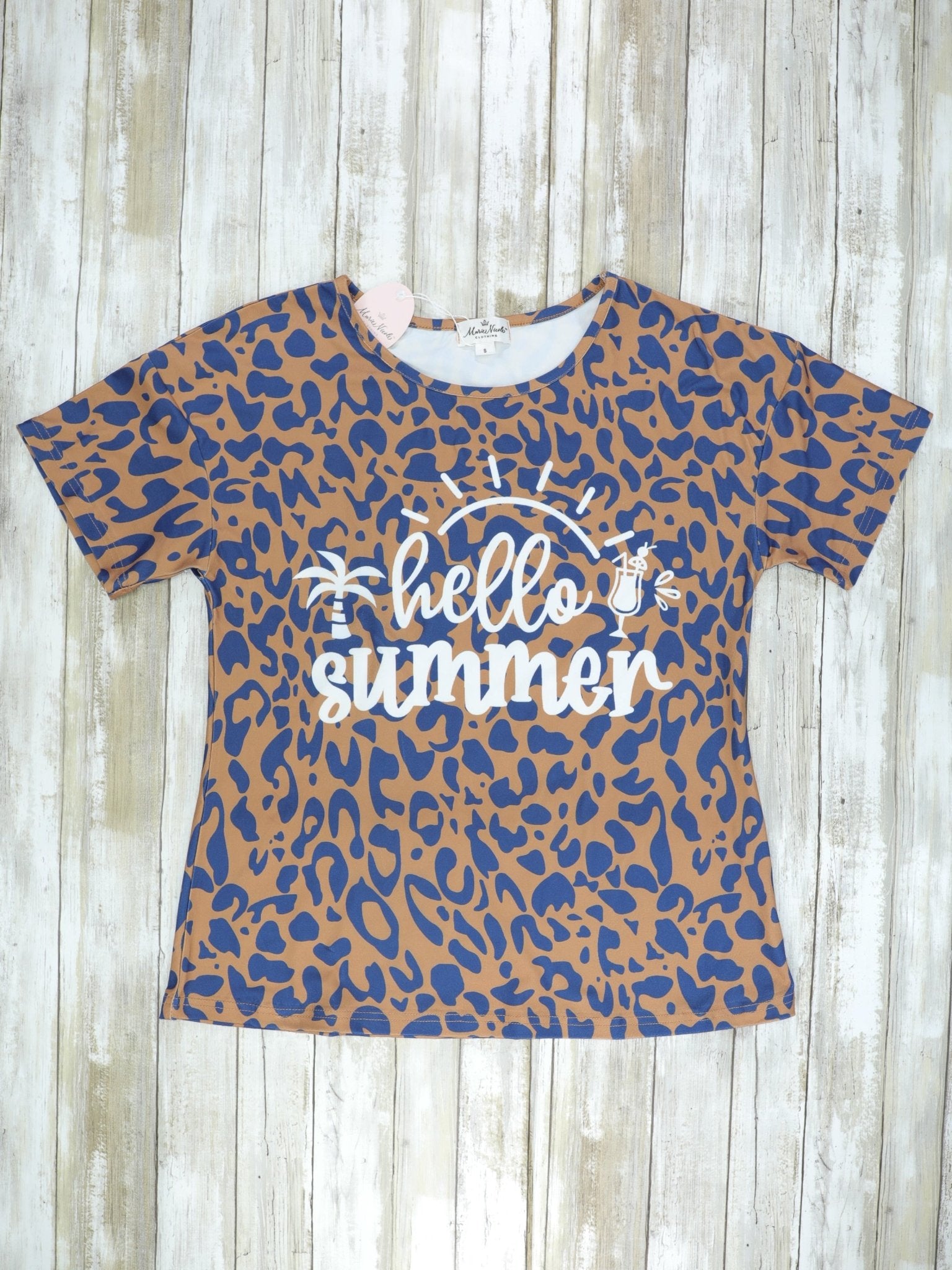 Mom & Me "Hello Summer" Shirt - Marie Nicole Clothing