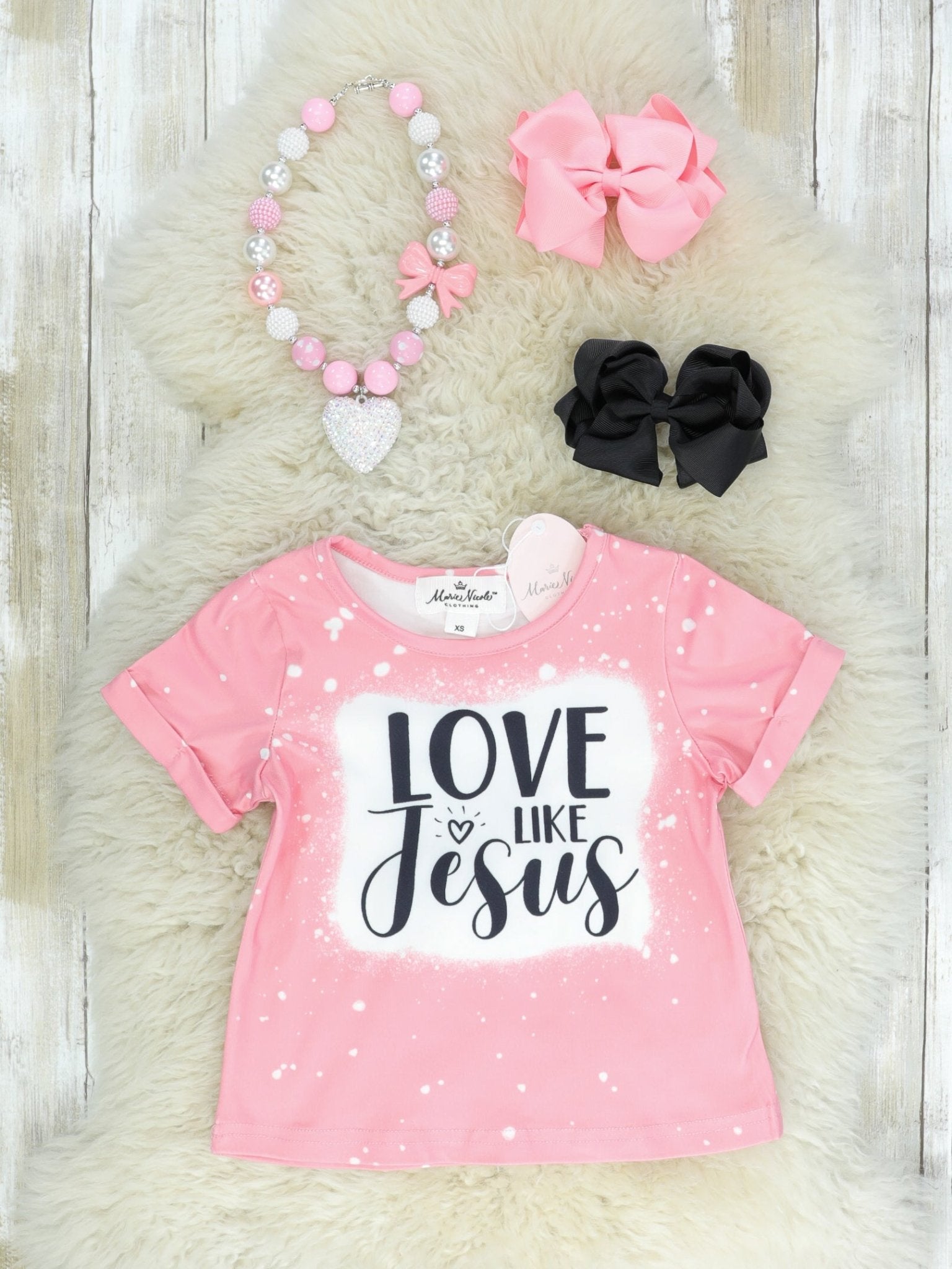 Mom & Me Love Like Jesus Shirt - Marie Nicole Clothing