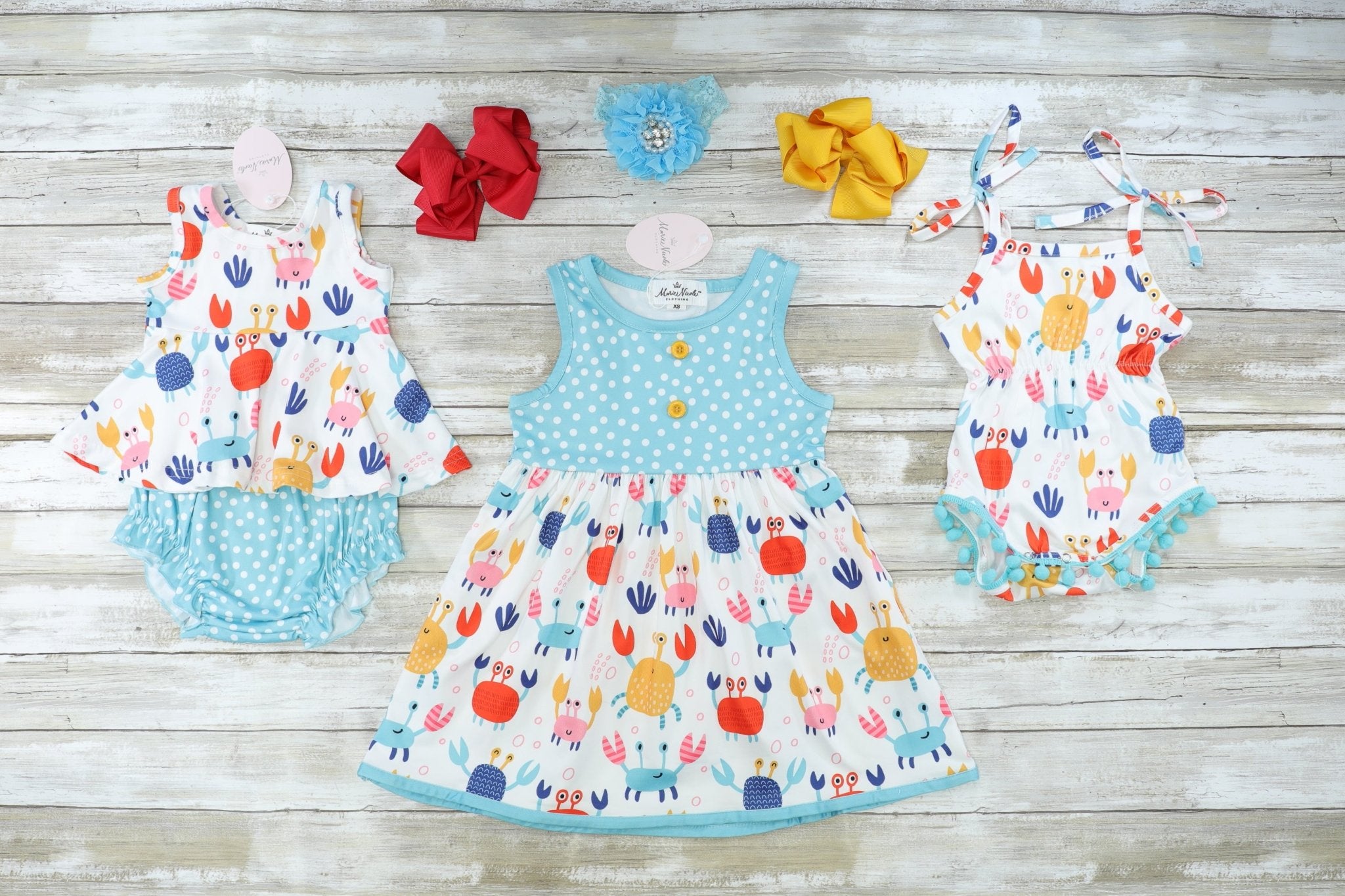 Crabby Tank Dress - Marie Nicole Clothing