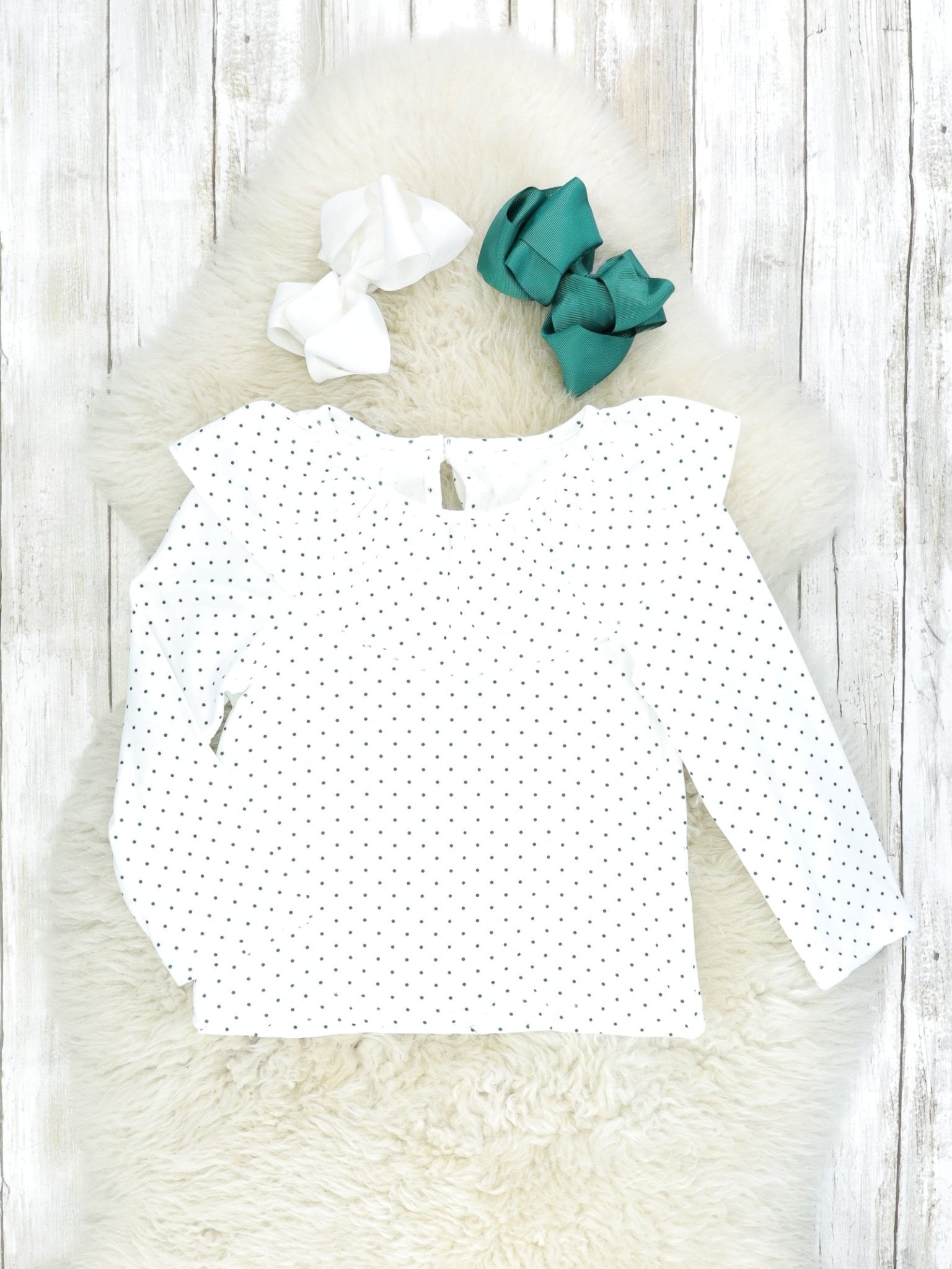 Vintage Green Suspender Skirt Set - Marie Nicole Clothing