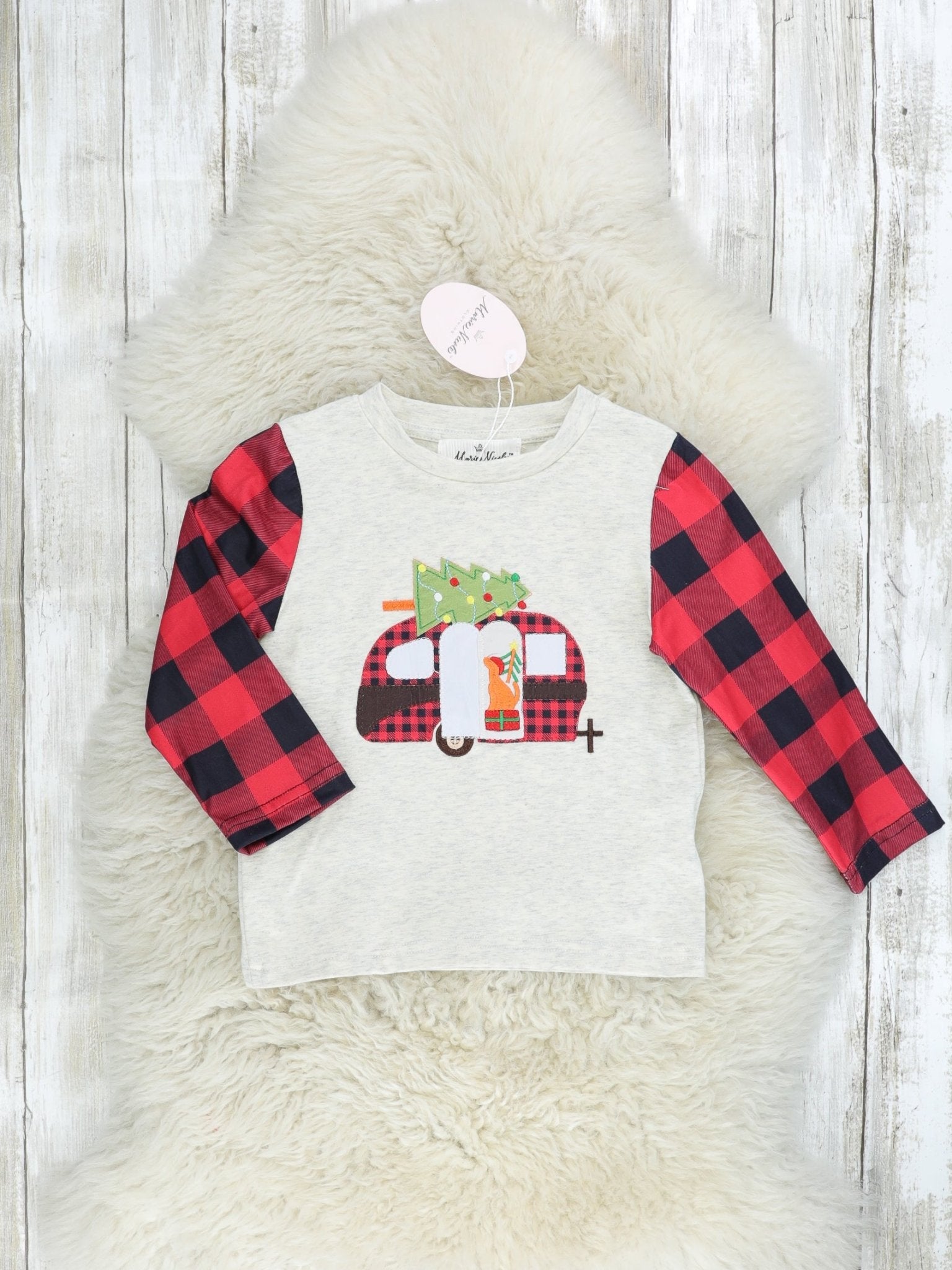 Buffalo Plaid Camper Shirt - Marie Nicole Clothing