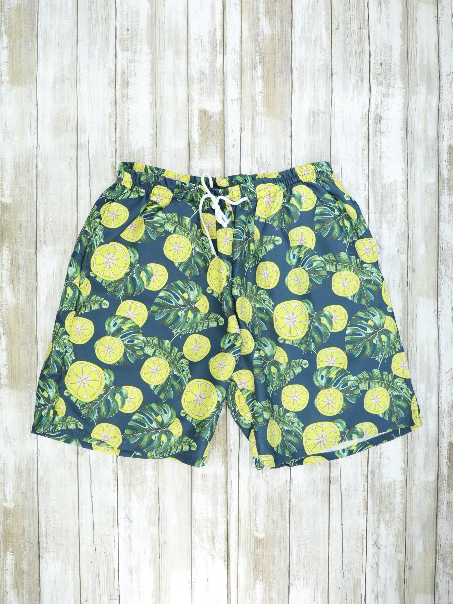 Family Dark Green Lemon Swimsuit - Marie Nicole Clothing