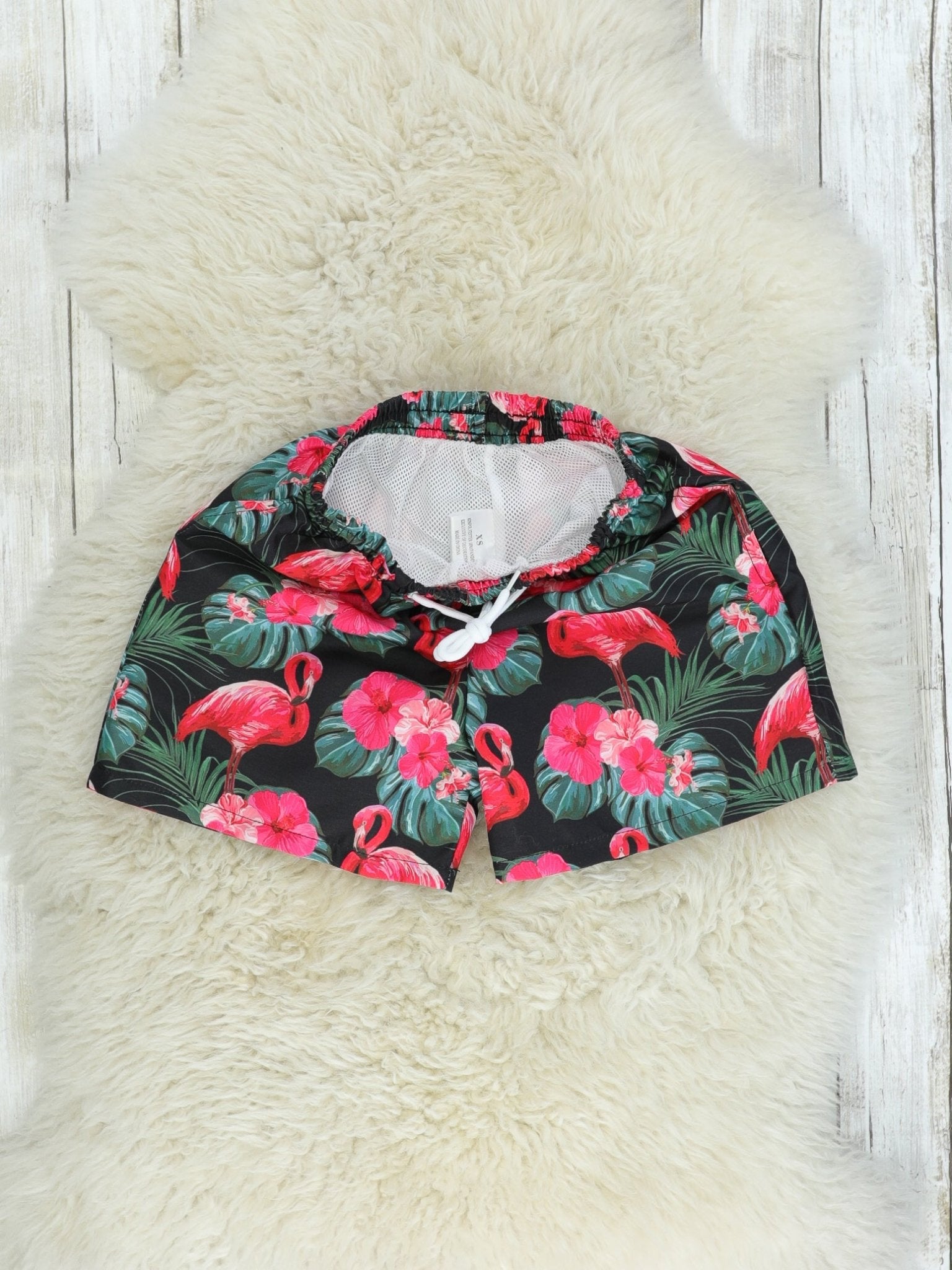 Family Dark Green Flamingo Swimsuit - Marie Nicole Clothing