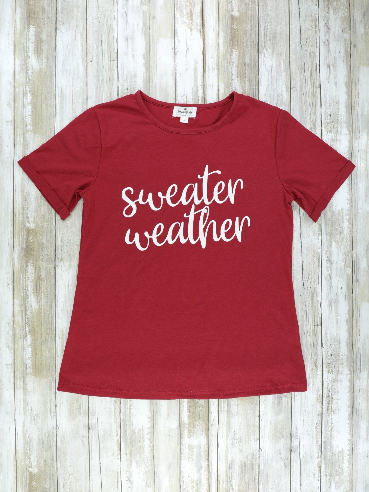 Mom & Me "Sweater Weather" Shirts - Marie Nicole Clothing