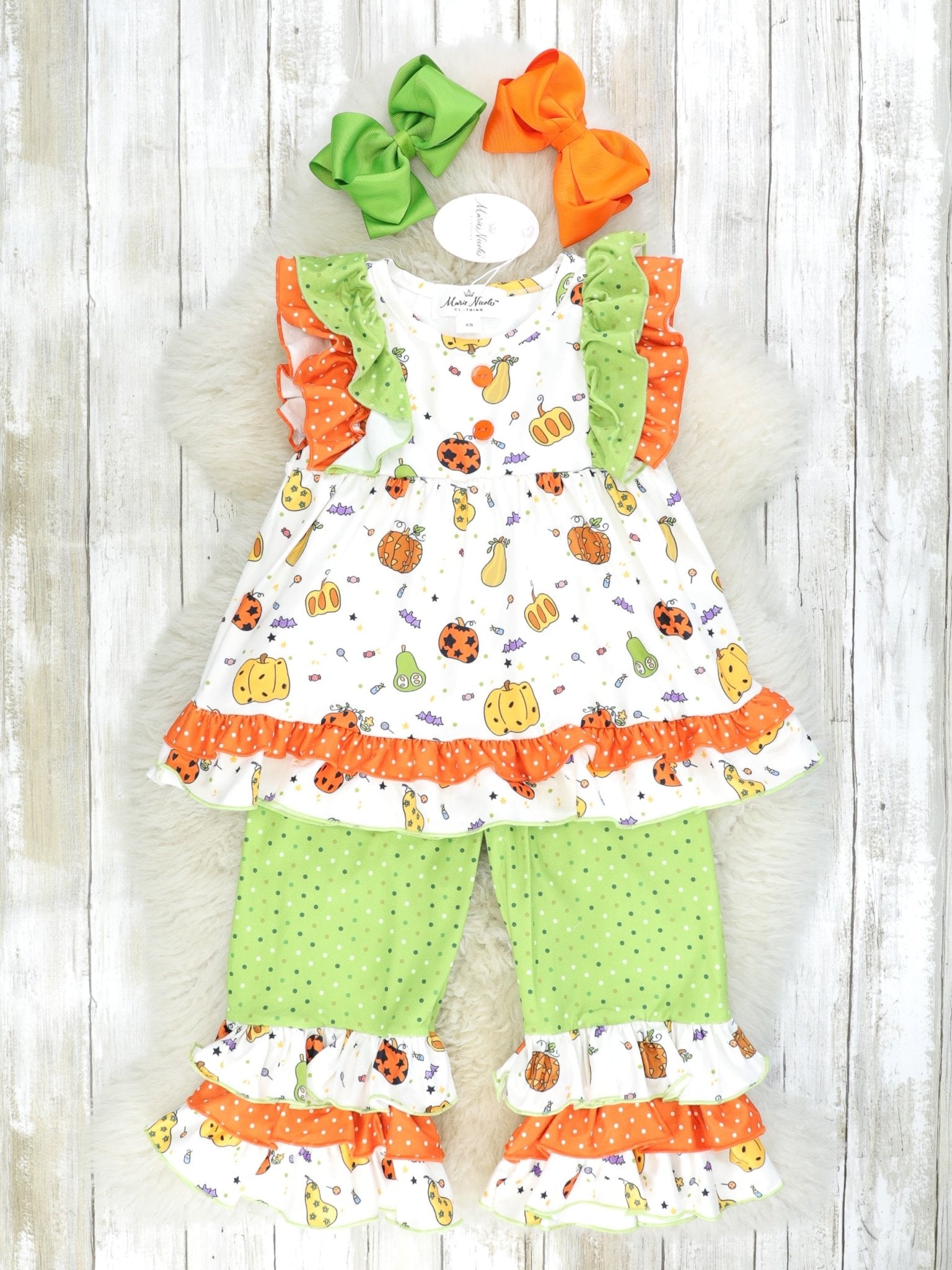 Pumpkin Spice & Spooky Nights Tank Outfit - Marie Nicole Clothing