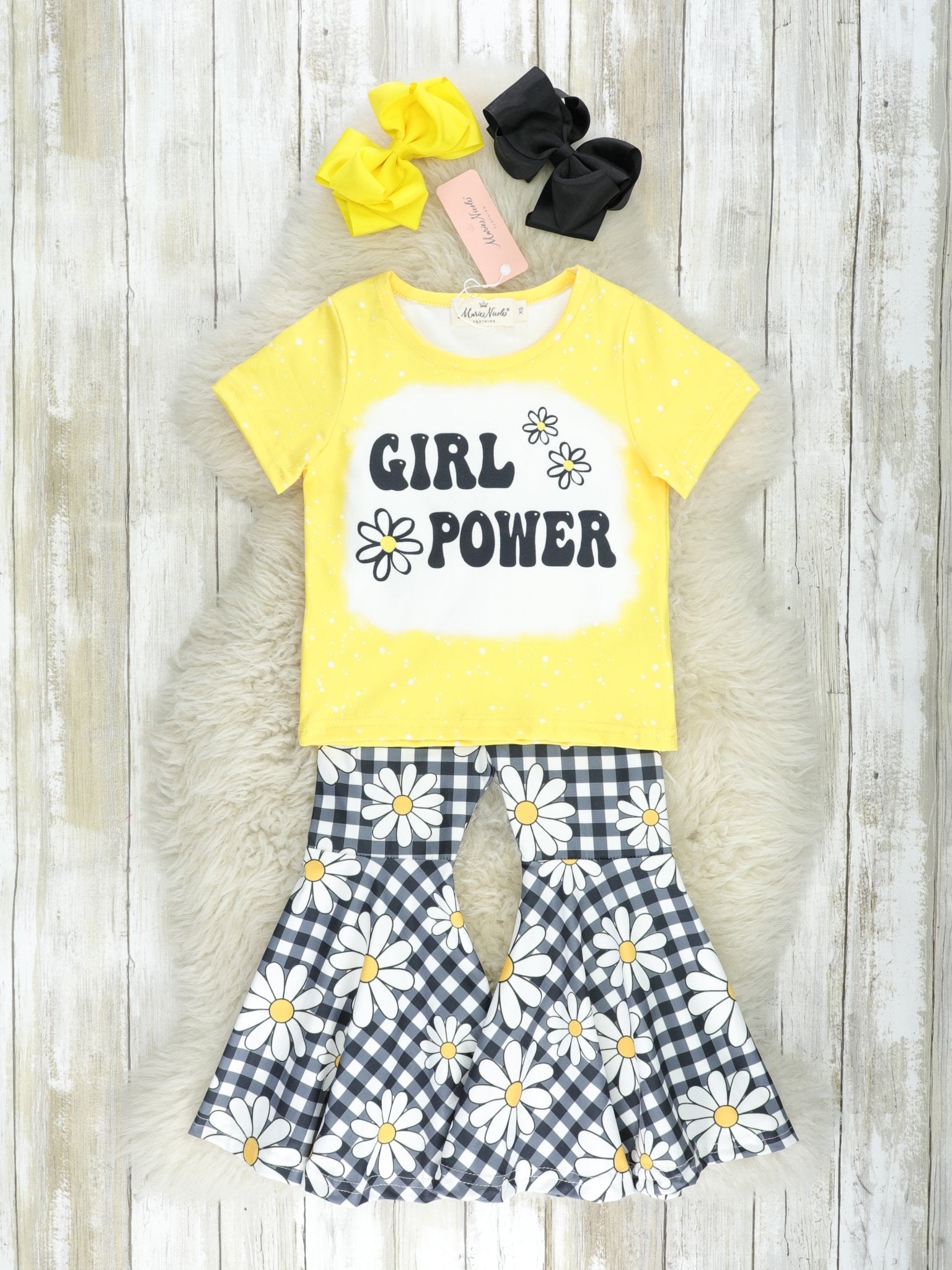 "Girl Power" Daisy Bell Bottoms Outfit - Marie Nicole Clothing