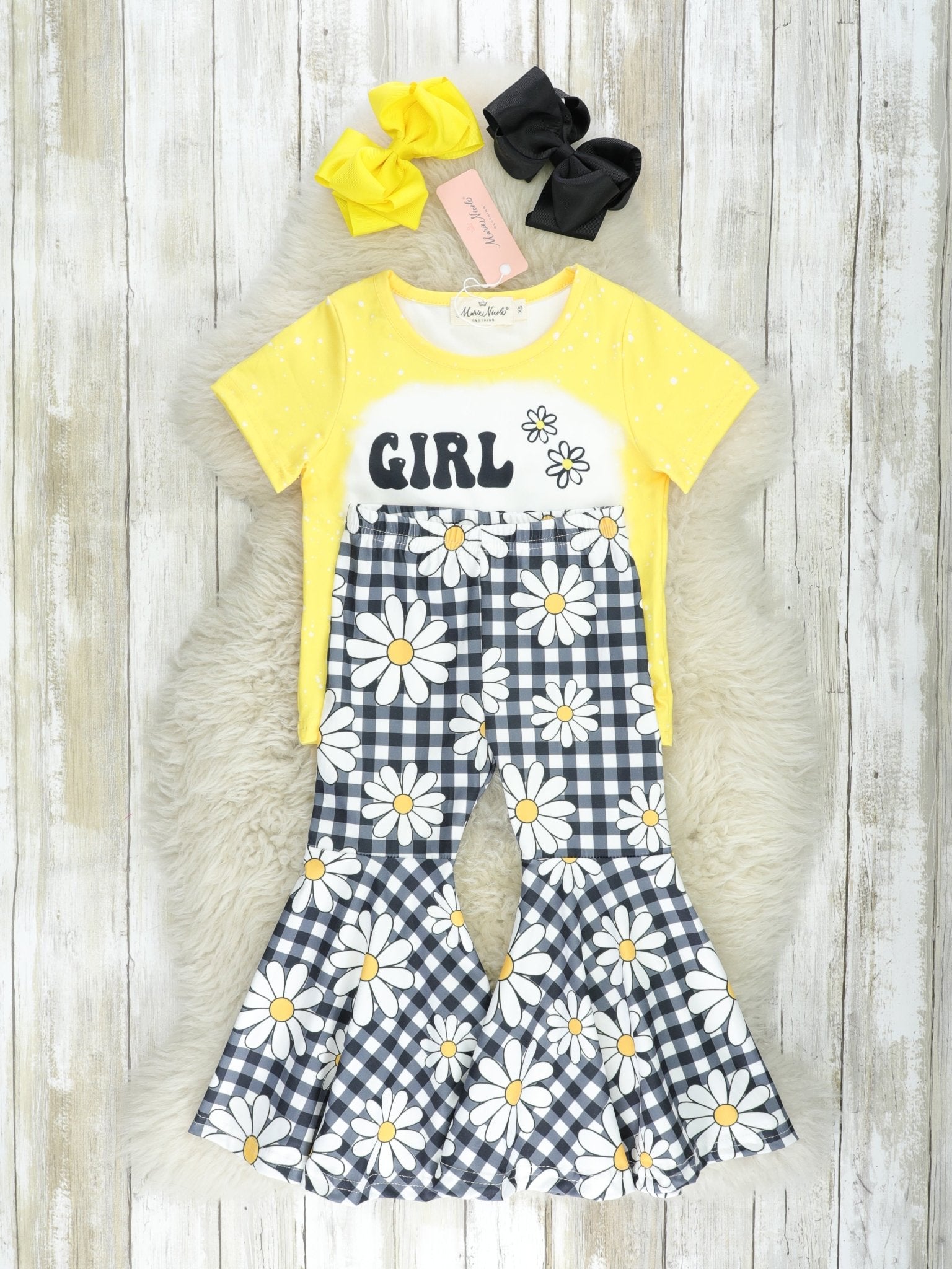 "Girl Power" Daisy Bell Bottoms Outfit - Marie Nicole Clothing