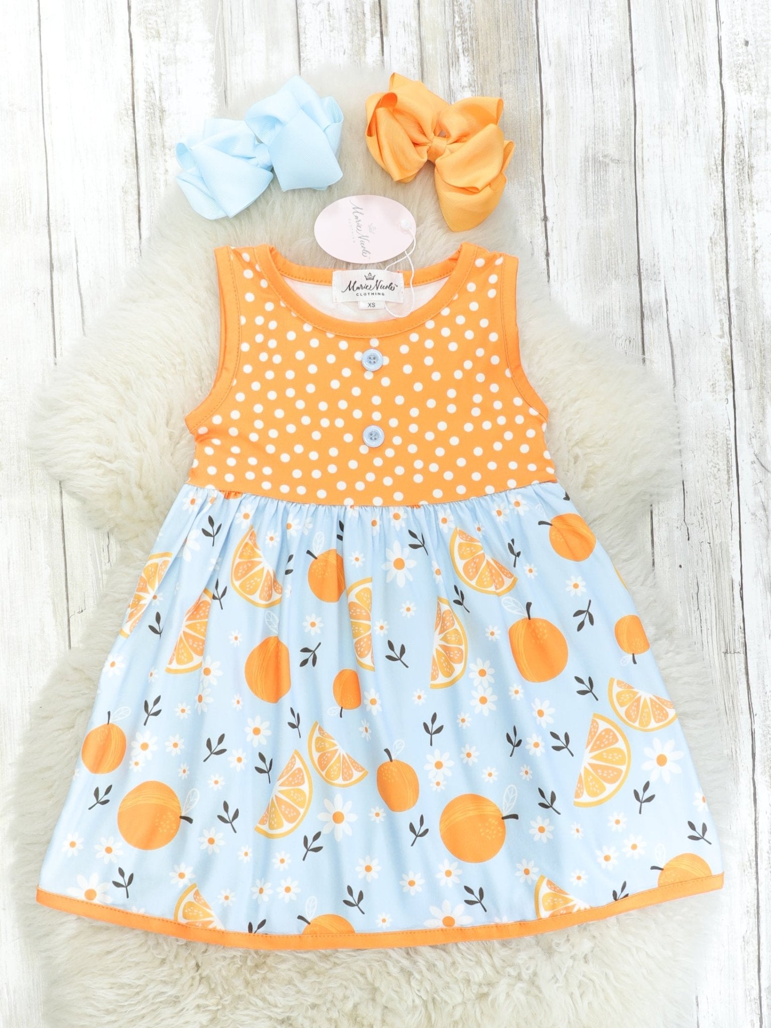 Citrus Tank Dress - Marie Nicole Clothing