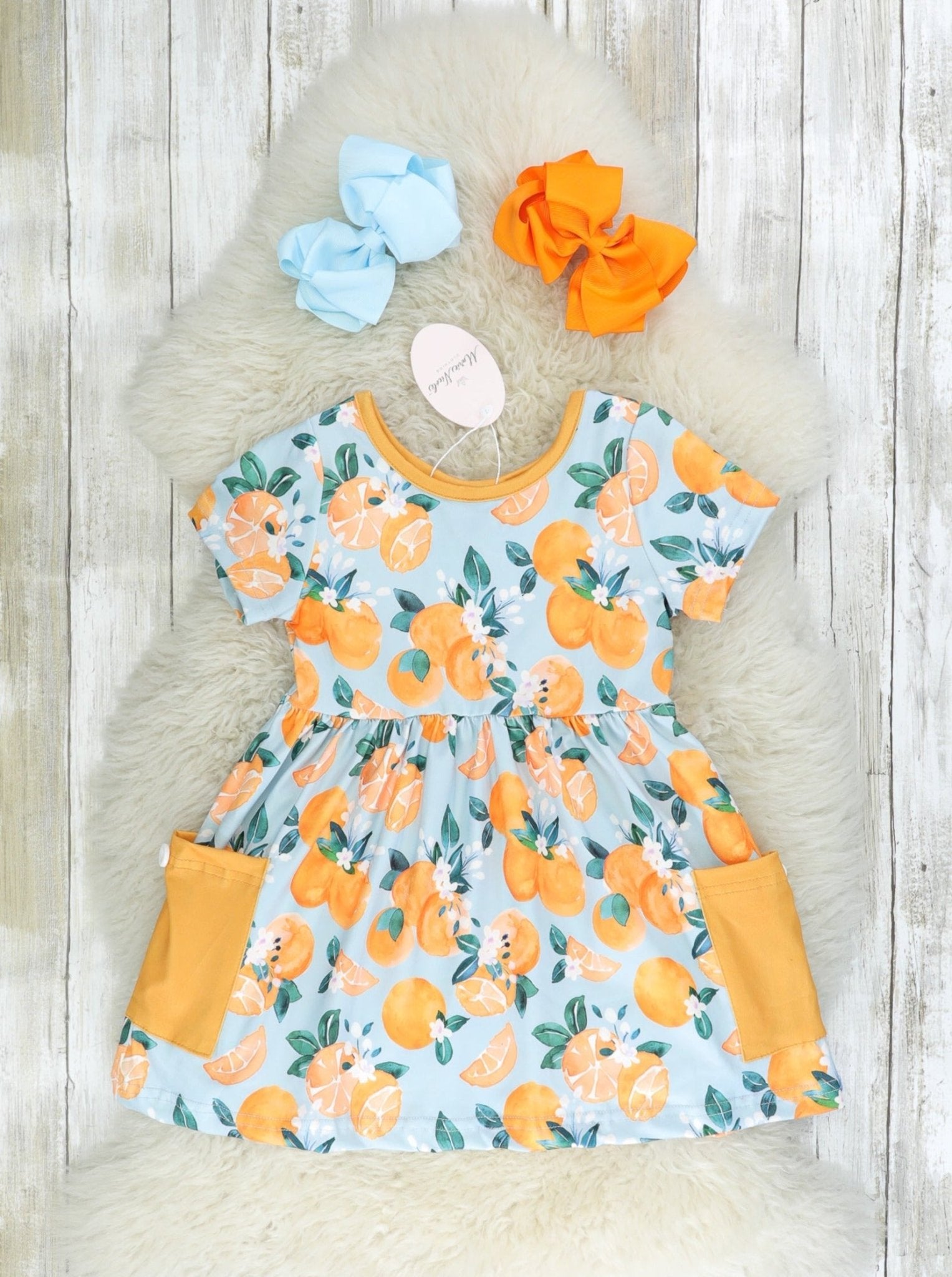 Clementine Pocket Swing Dress - Marie Nicole Clothing
