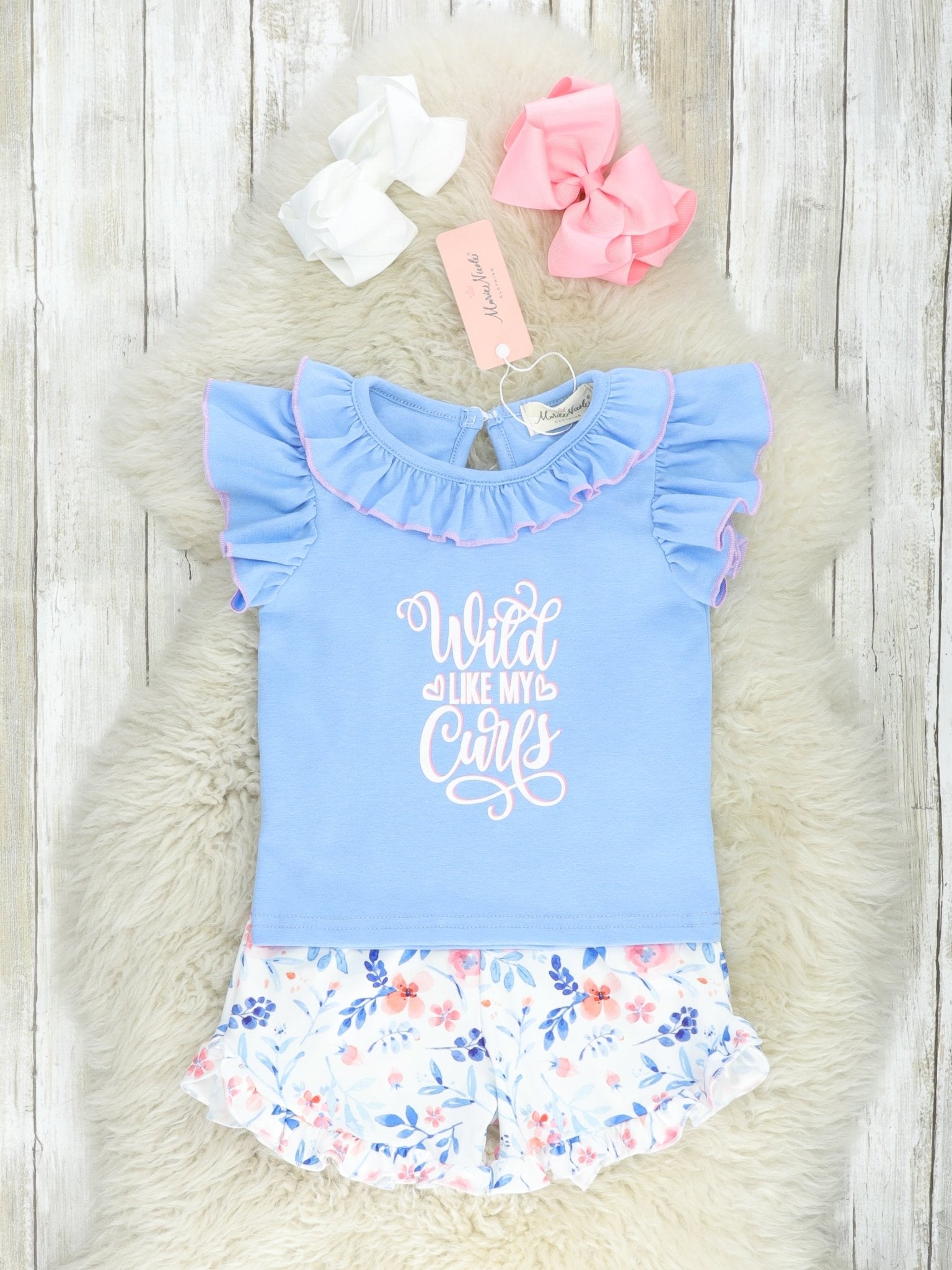 "Wild Curls" Buttercup Outfit - Marie Nicole Clothing