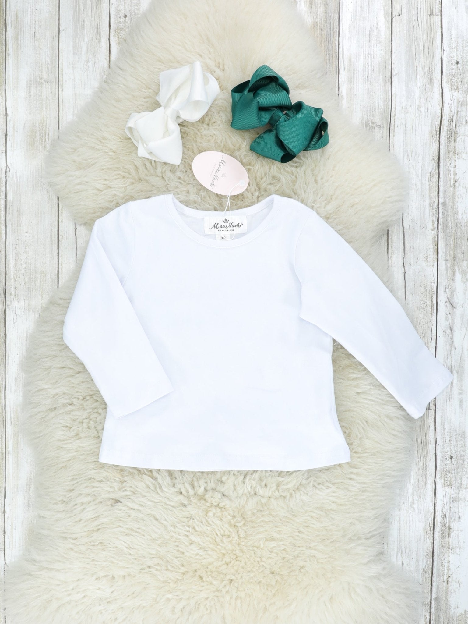 Black Polka Dot Gingerbread Dress W/ White Shirt - Marie Nicole Clothing