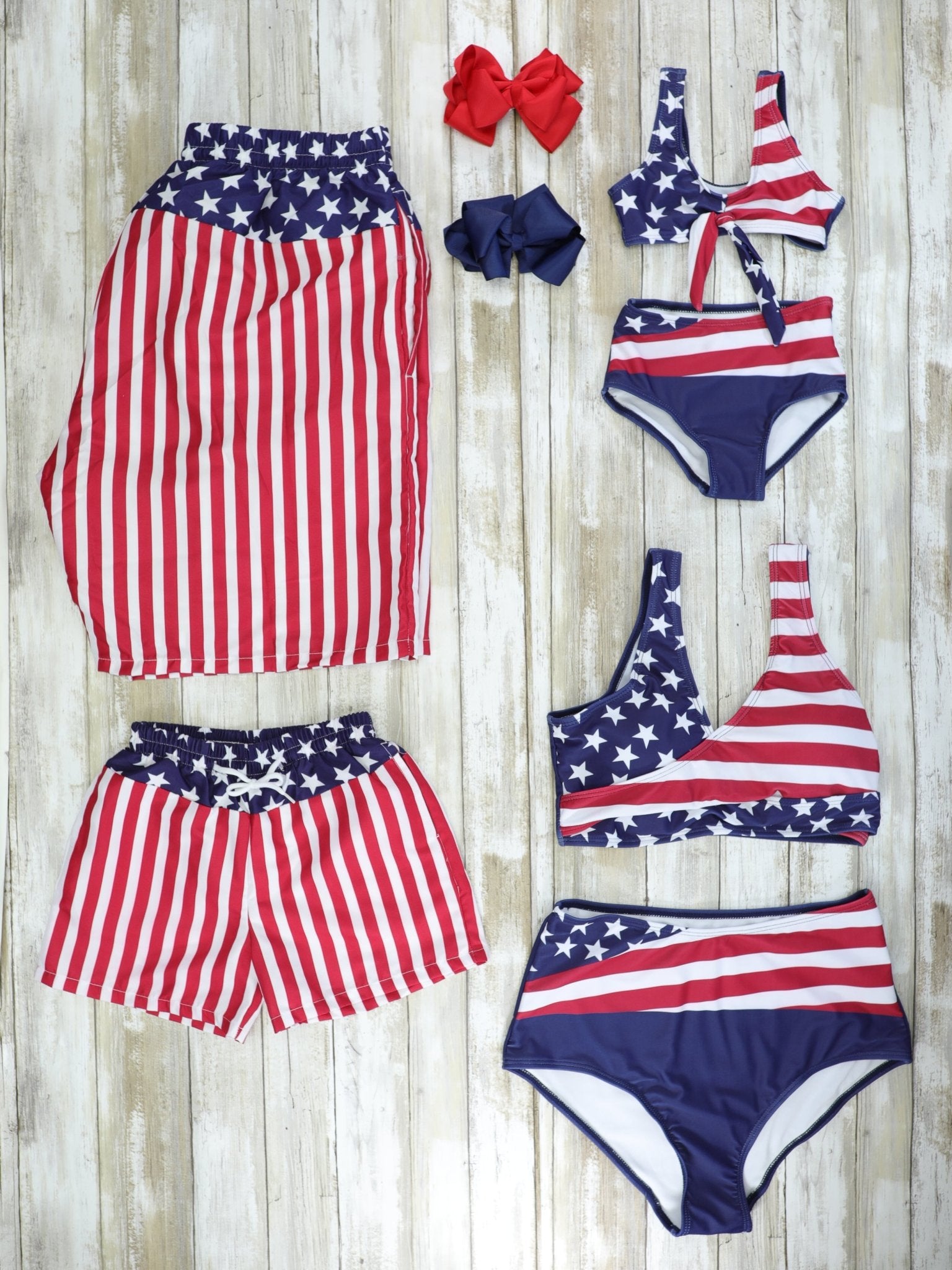 Family 4th of July Swimsuit - Marie Nicole Clothing