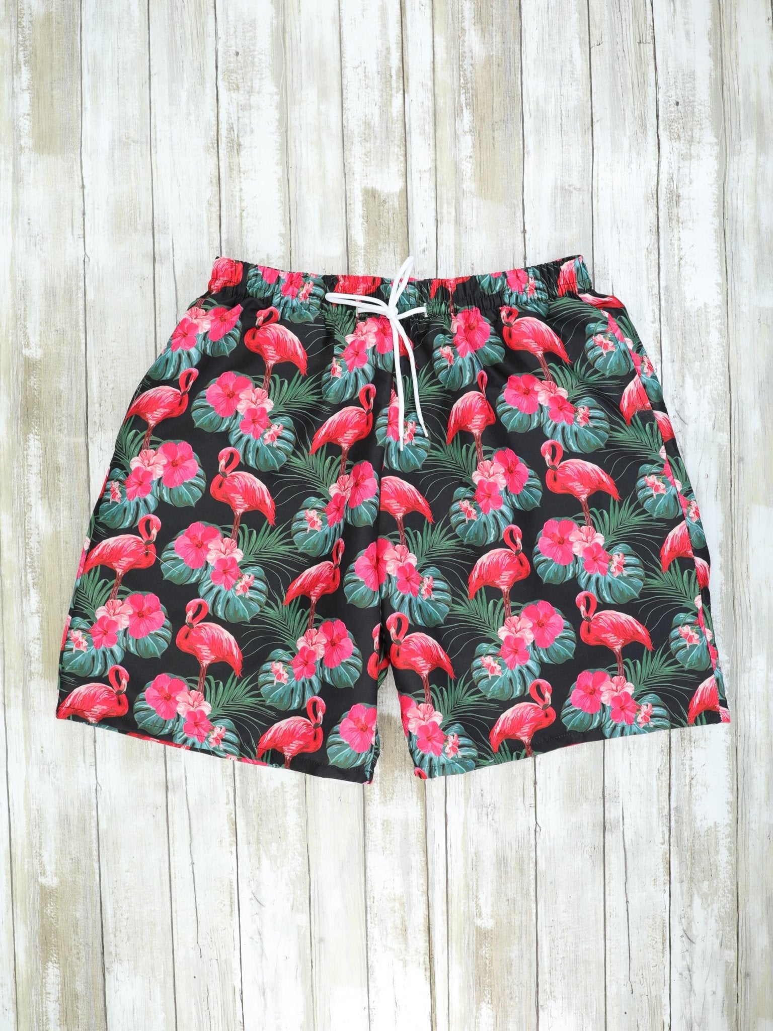 Family Dark Green Flamingo Swimsuit - Marie Nicole Clothing