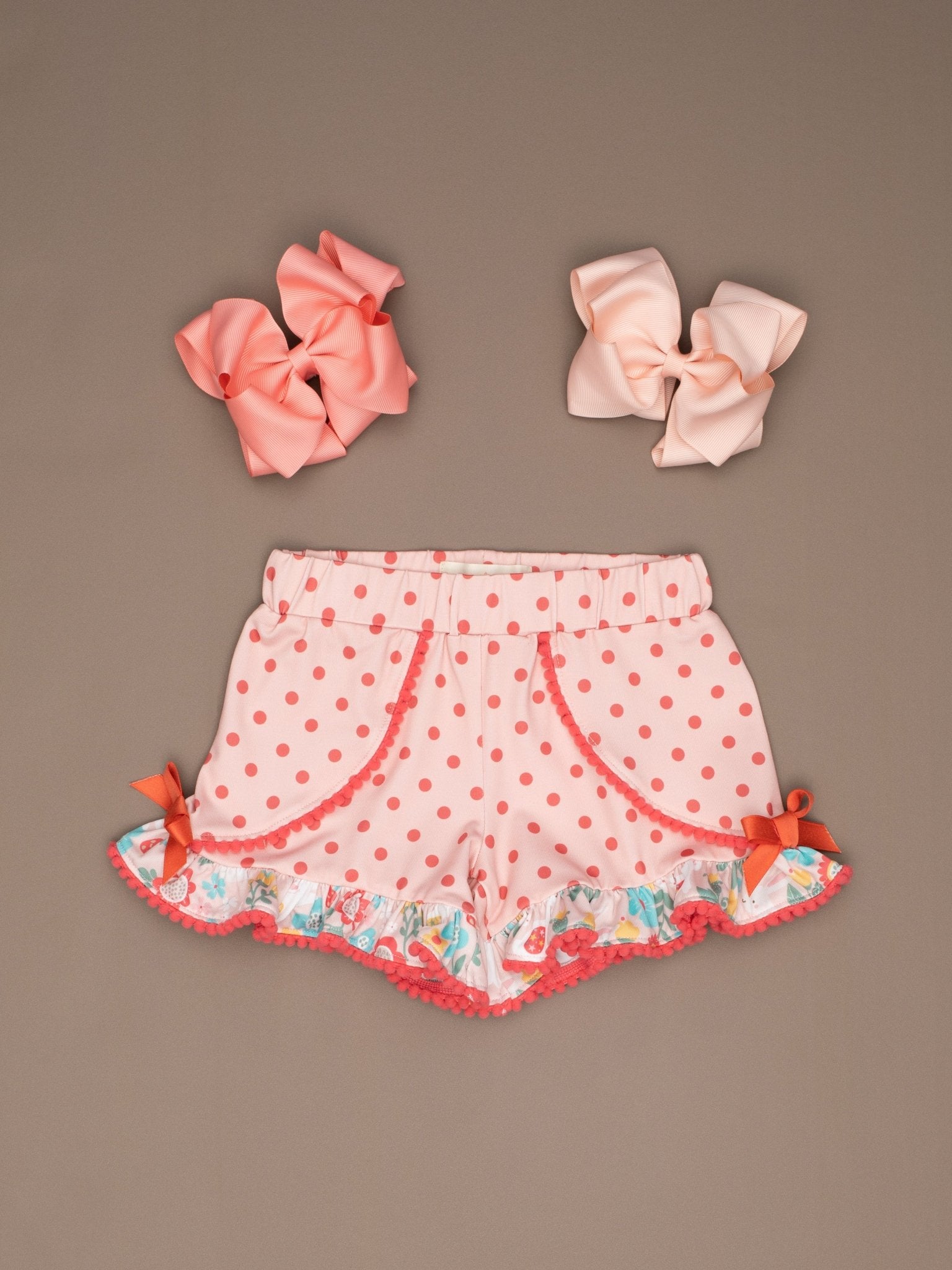 Lilly Belle Cottontail Ruffle Shorts - Marie Nicole Clothing