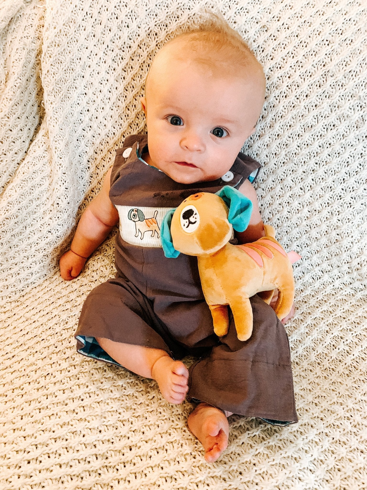 MNC Royal Pups™ Smocked Johnny - Marie Nicole Clothing