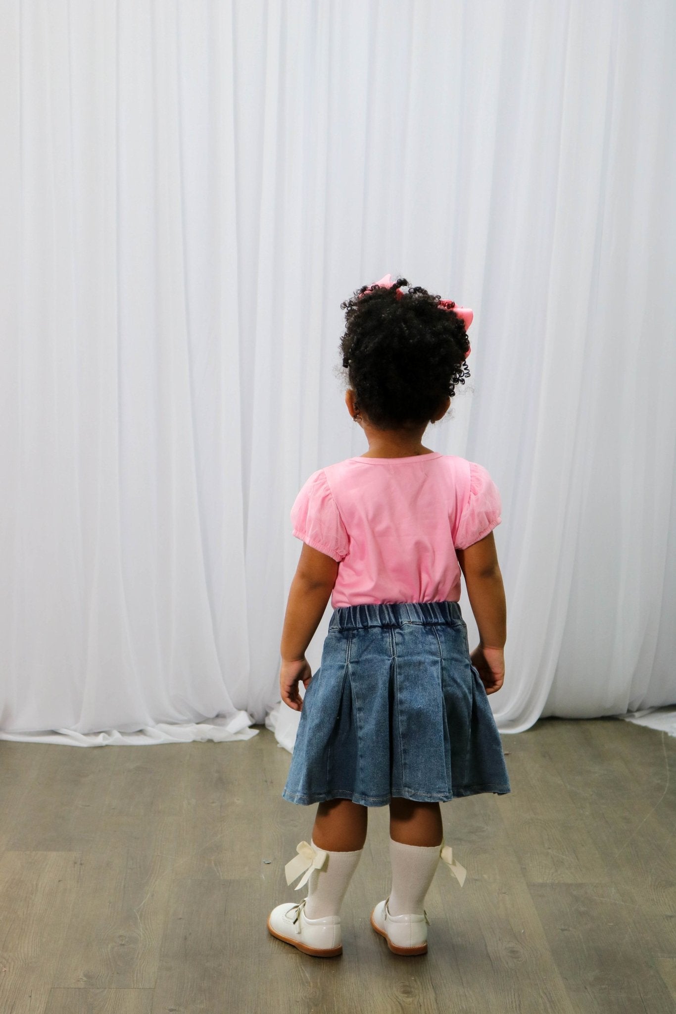 Life Is Better In Boots Shirt & Denim Skirt Outfit - Marie Nicole Clothing