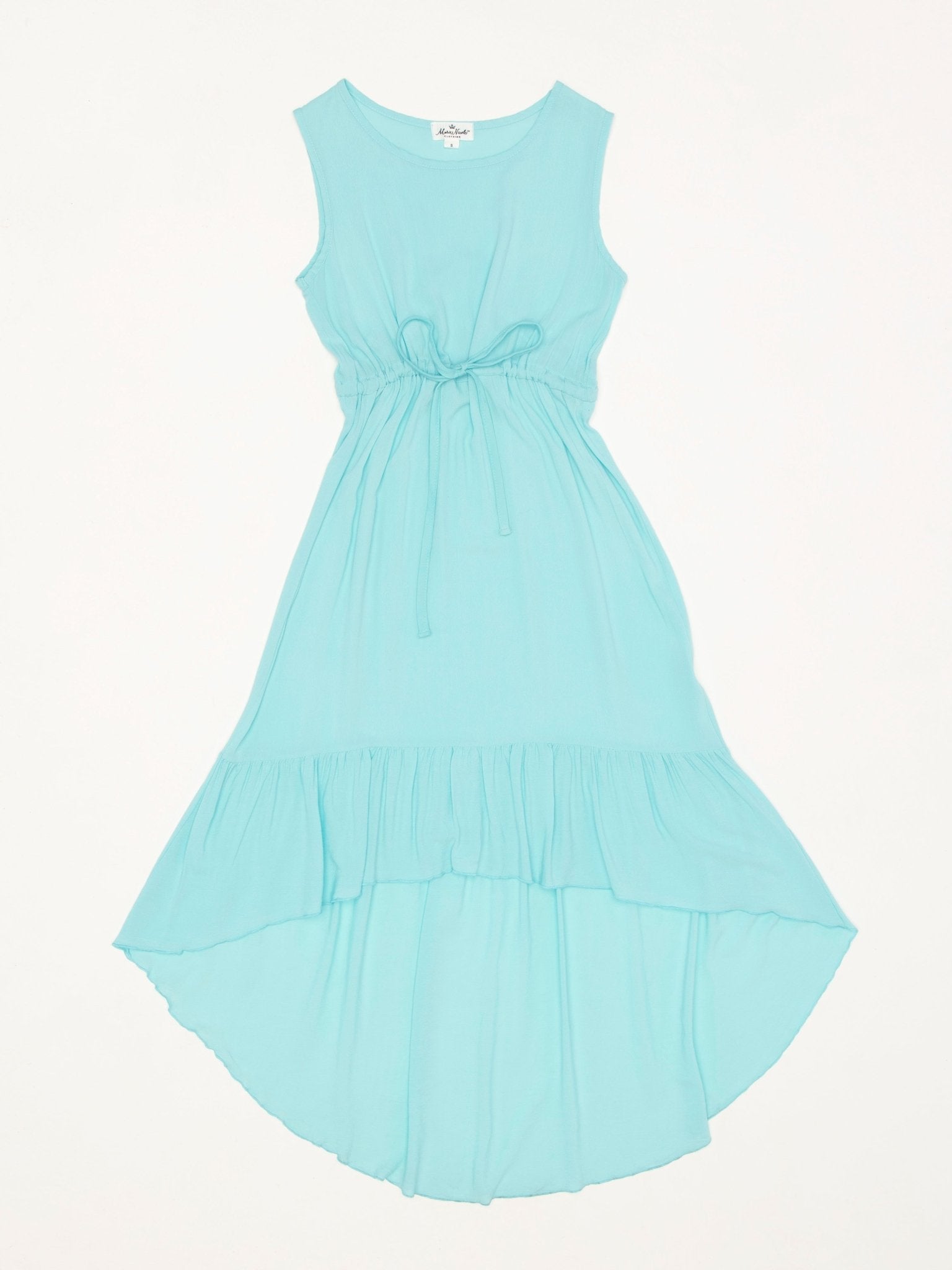 Mom & Me Aqua Maxi Dress & Romper - Beachwear - Marie Nicole Clothing