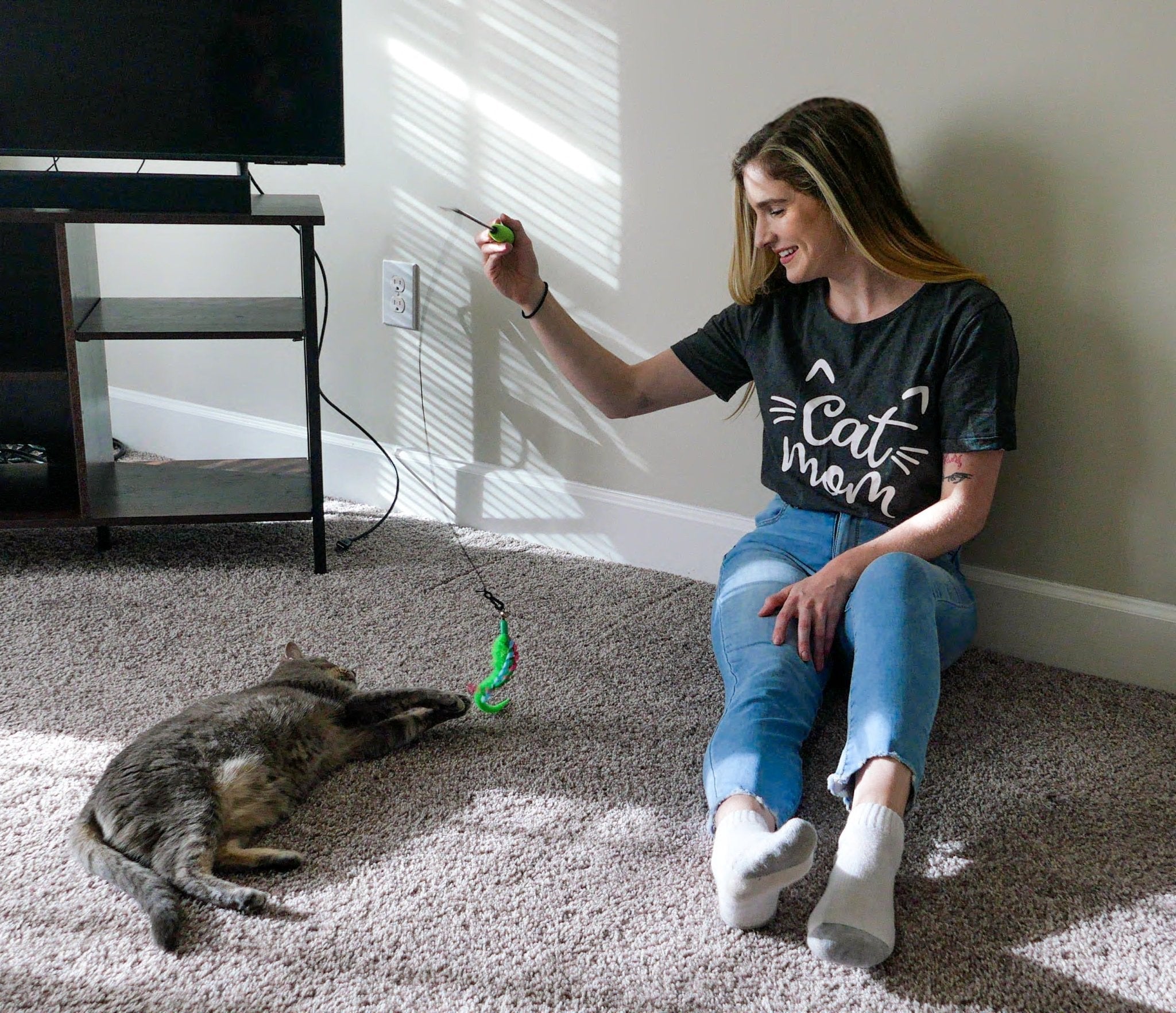 Mom & Me Cat Short Sleeve Shirt - Marie Nicole Clothing