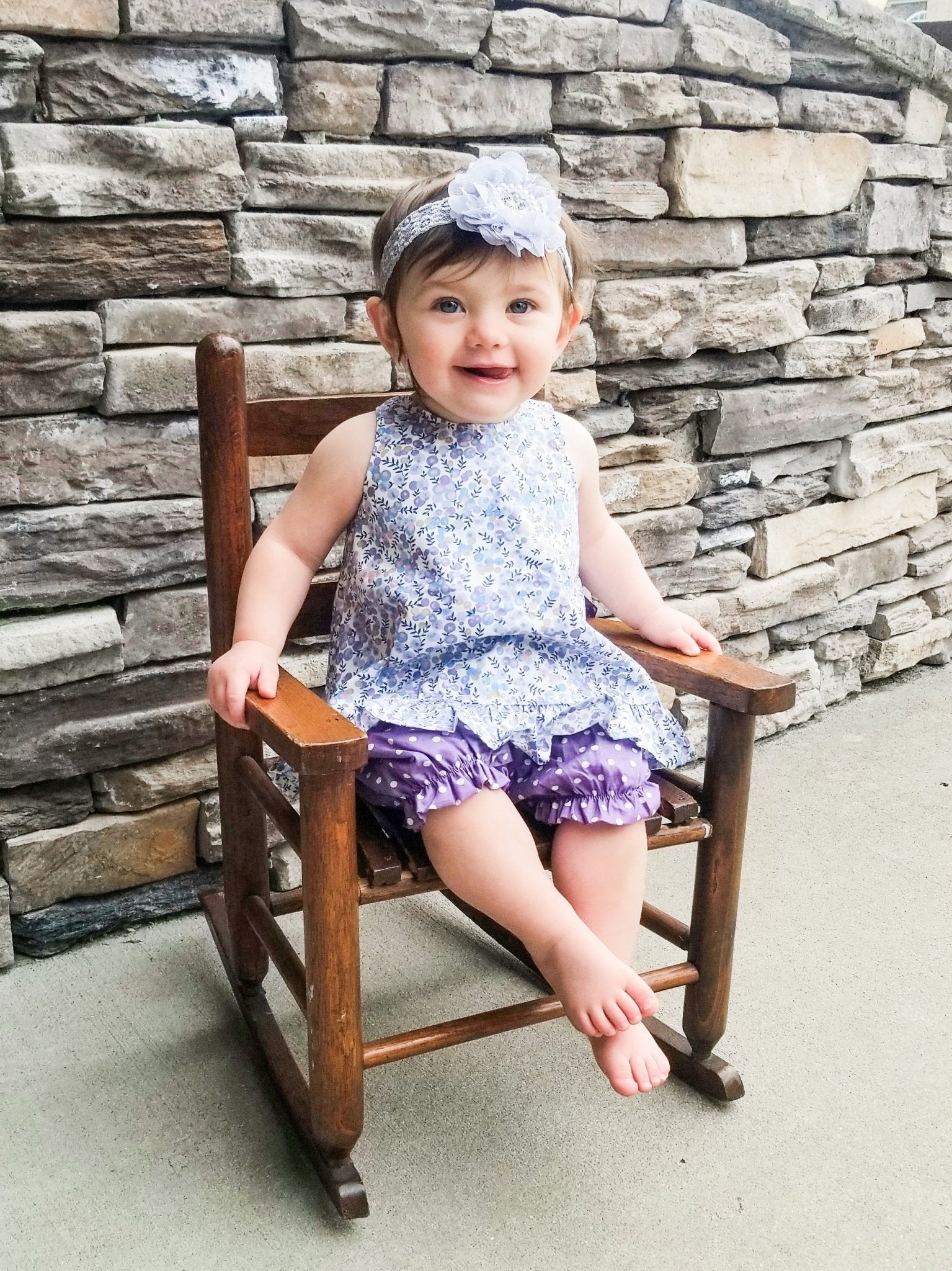 Magical Berry Ruffle Open - Back Bow Outfit - Marie Nicole Clothing