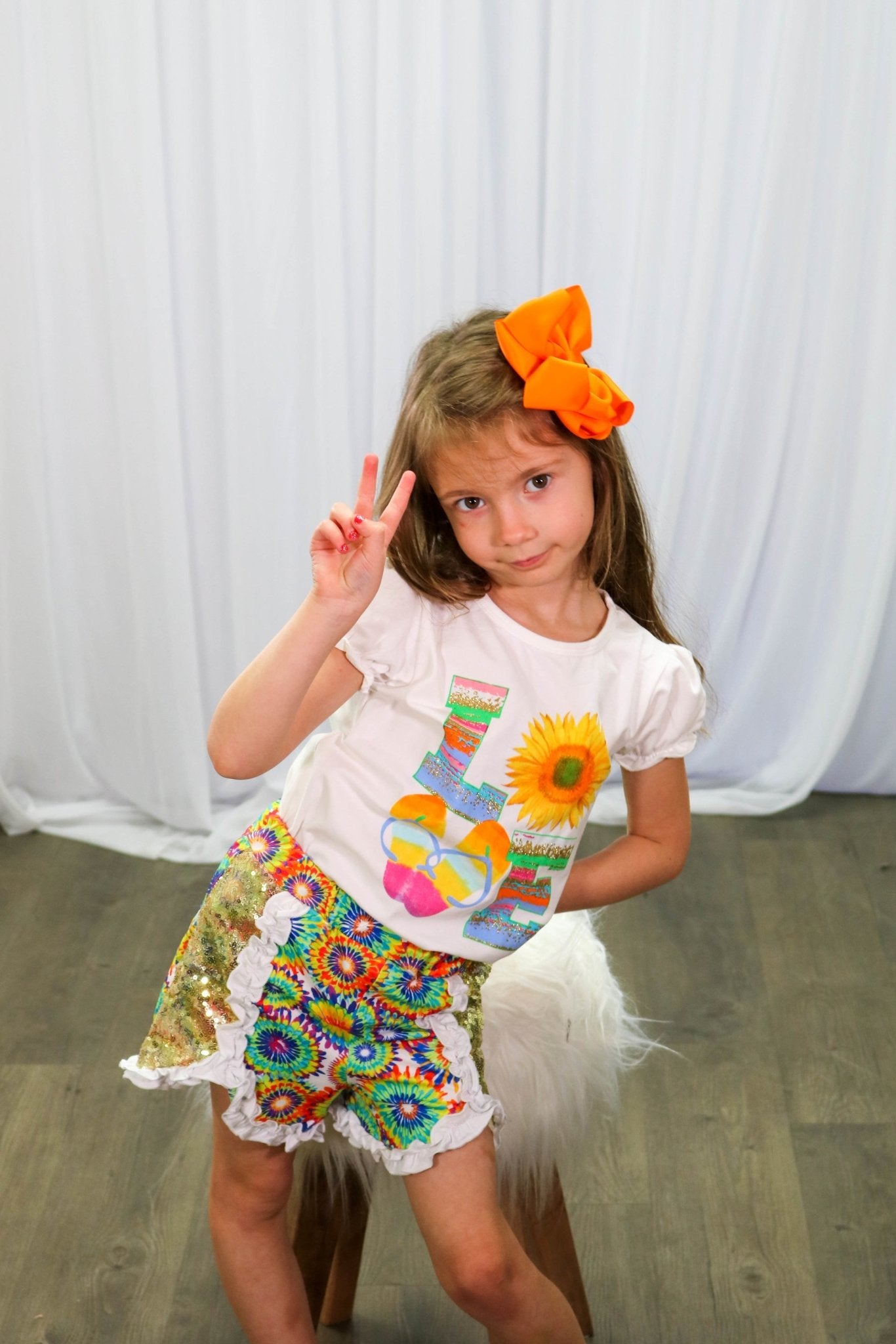 Rainbow Sunflower Love Outfit - Marie Nicole Clothing