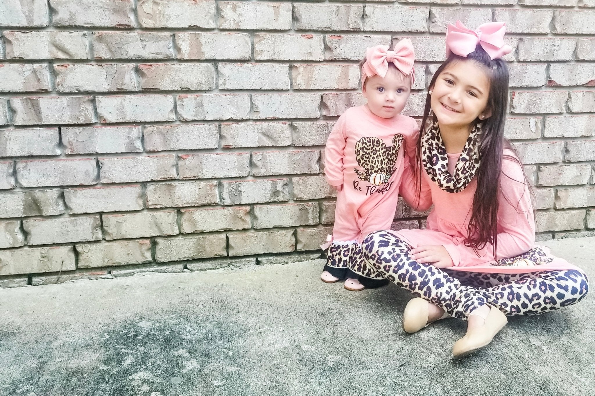 Be Thankful Leopard Turkey 3 Piece Outfit - Marie Nicole Clothing