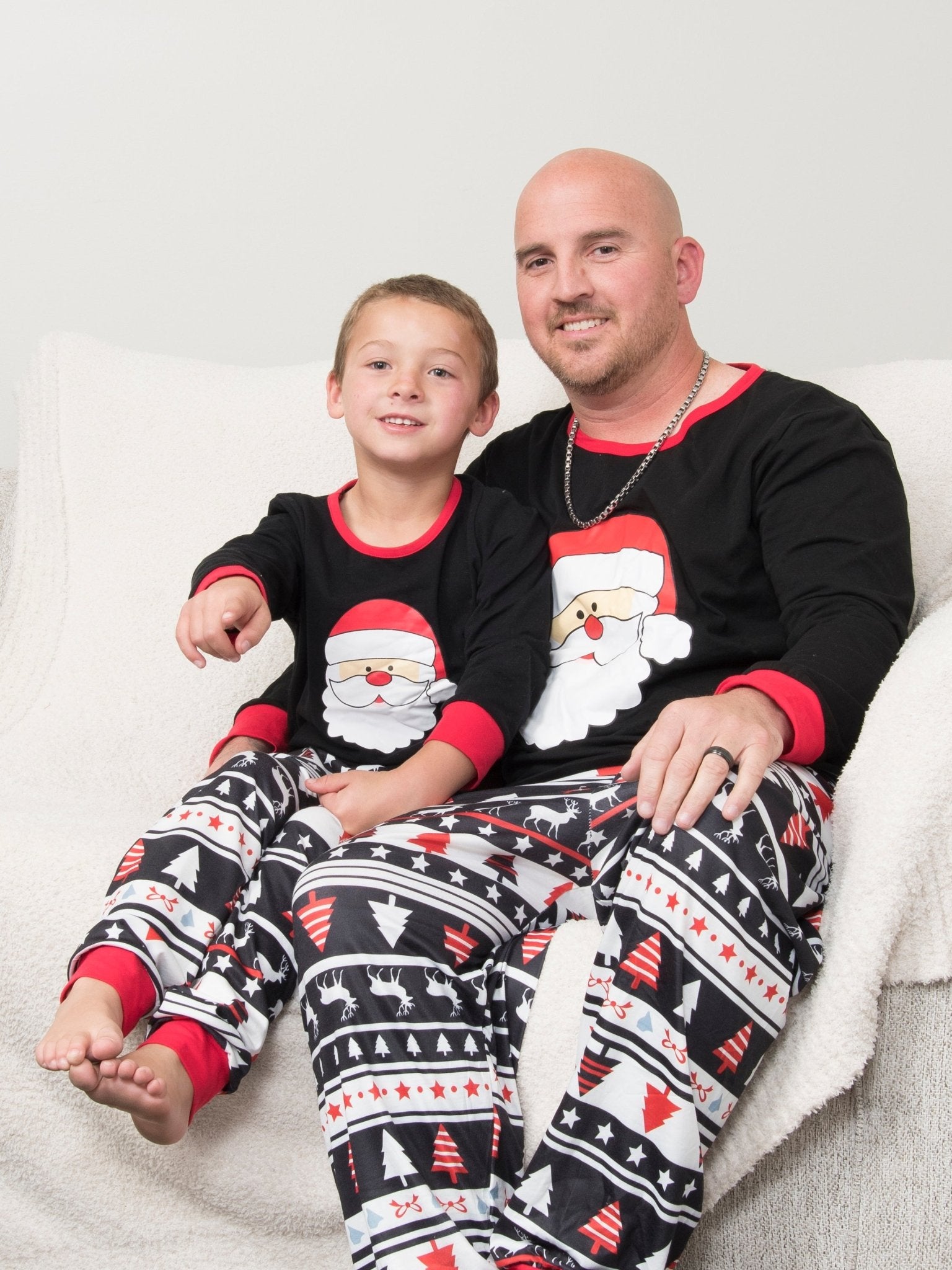 Family Santa Christmas Pajamas - Marie Nicole Clothing
