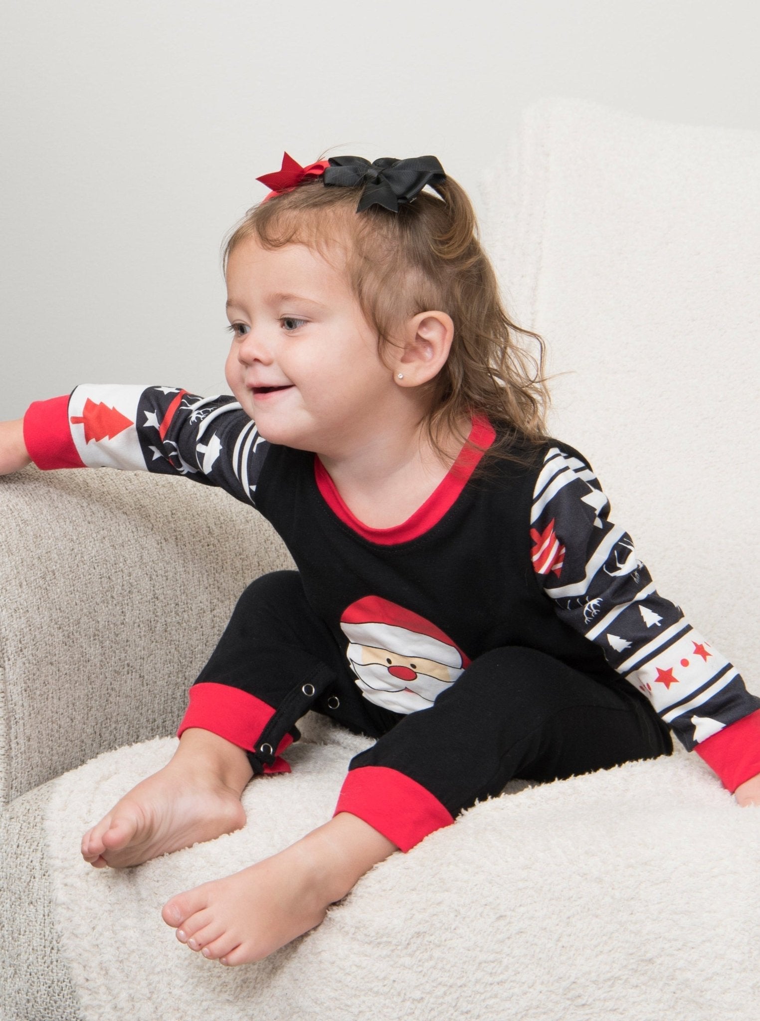 Family Santa Christmas Pajamas - Marie Nicole Clothing
