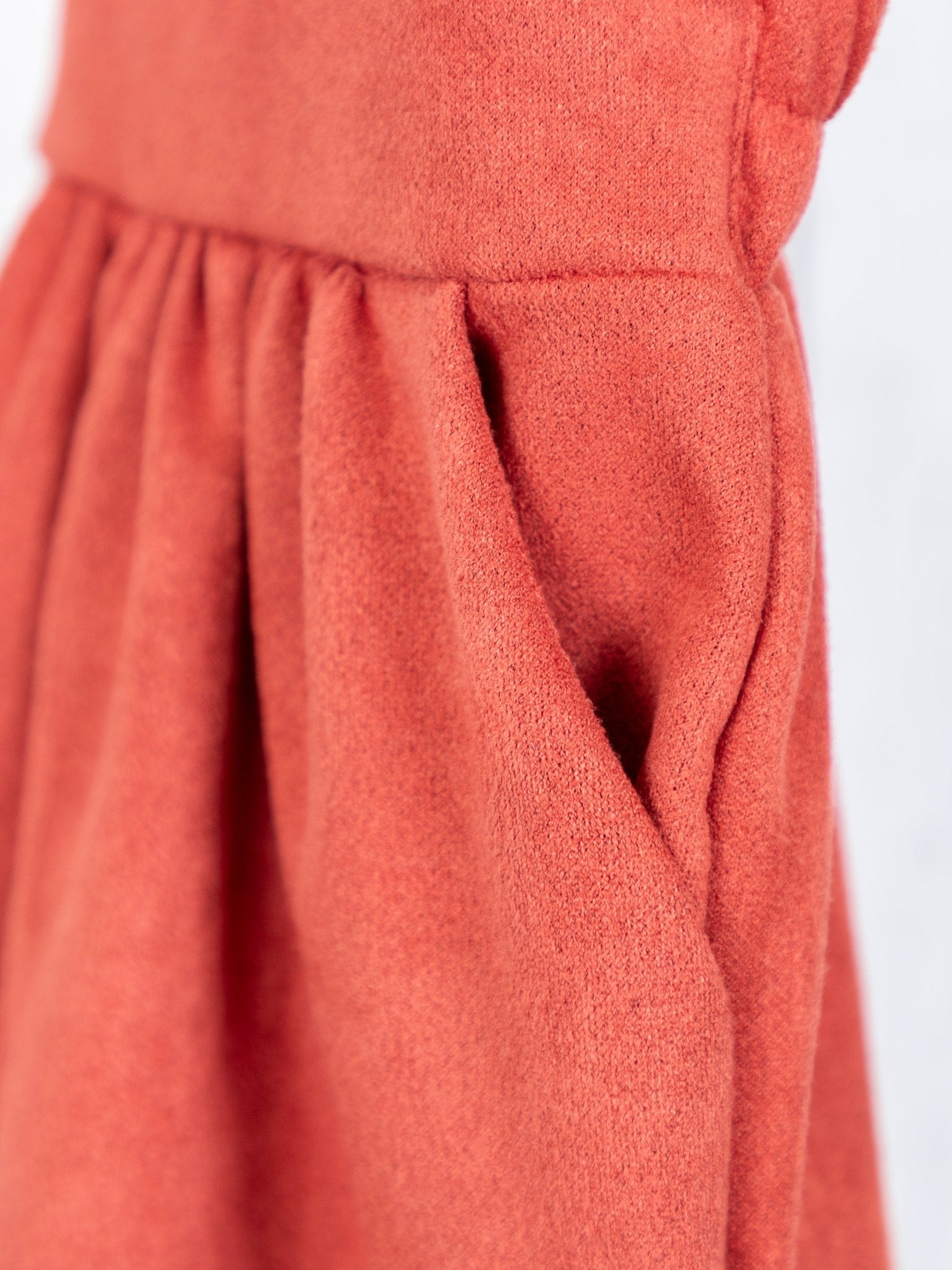 Suede Ruffle Cross Back Button Romper - Multiple Colors - Marie Nicole Clothing